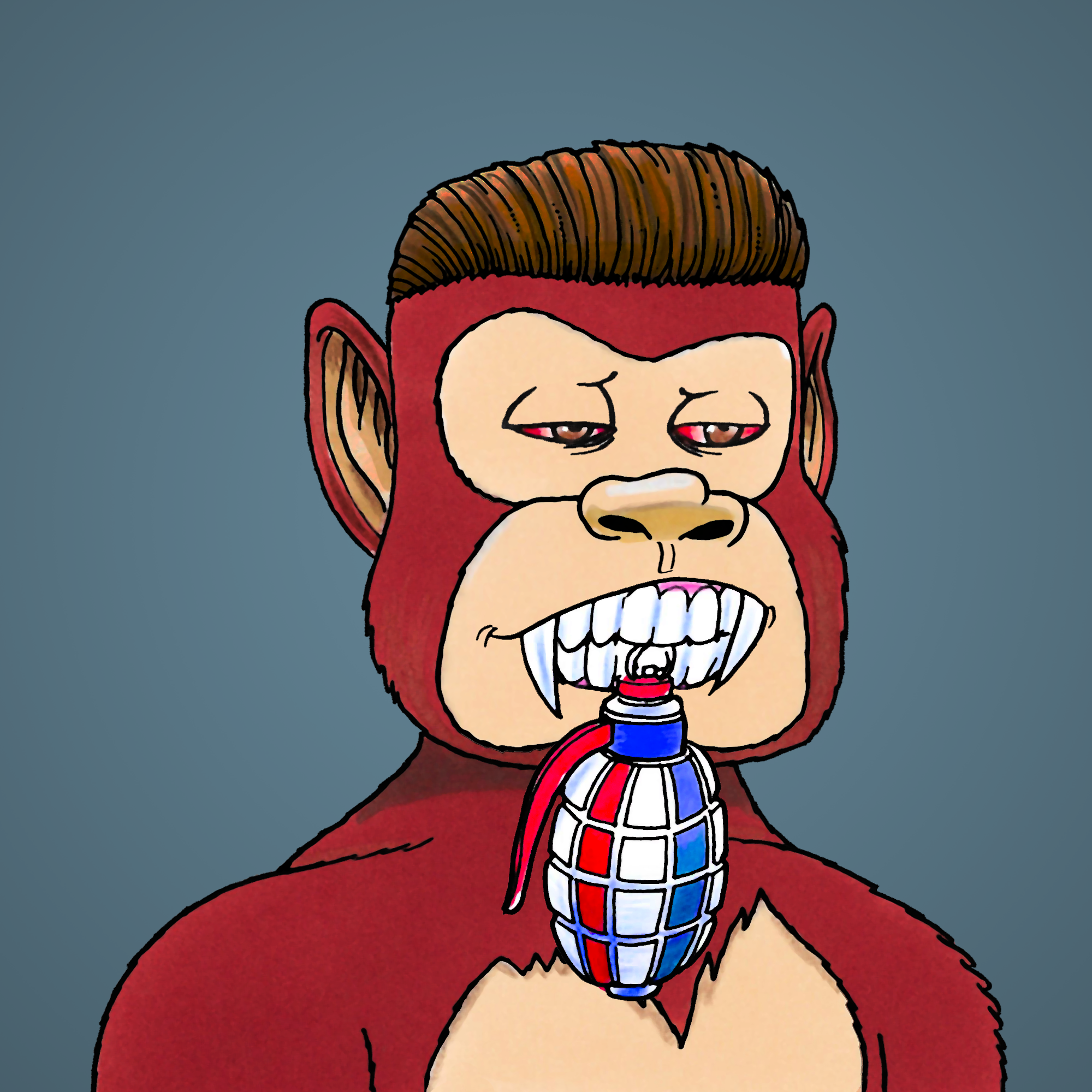 George Trosley - Jungle Freaks - Jungle Freak 2033 - NFT # 2033