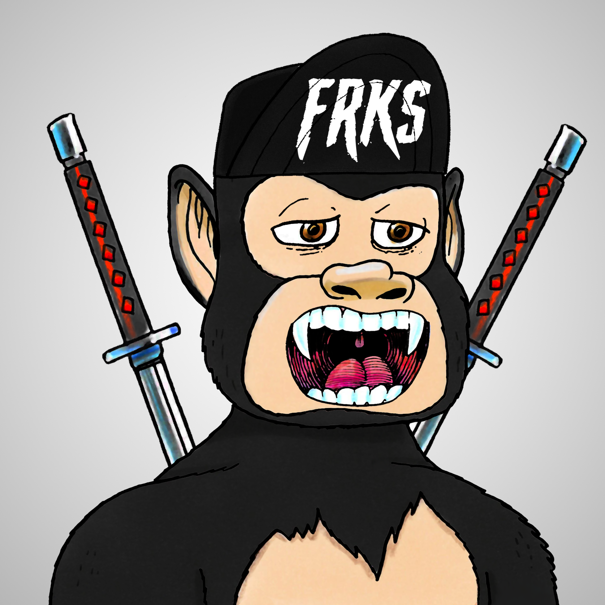 George Trosley - Jungle Freaks - Jungle Freak 2037 - NFT # 2037