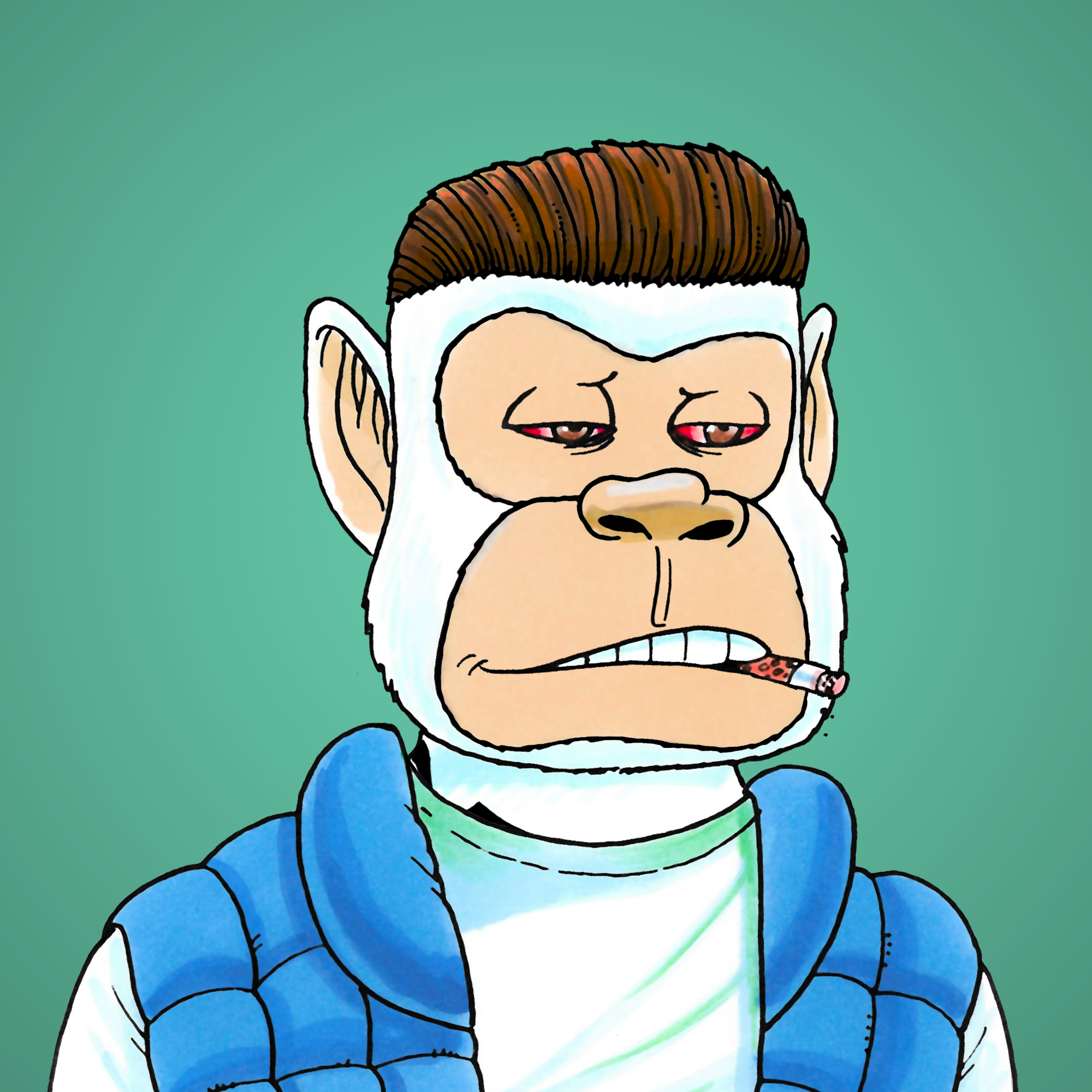 George Trosley - Jungle Freaks - Jungle Freak 204 - NFT # 204