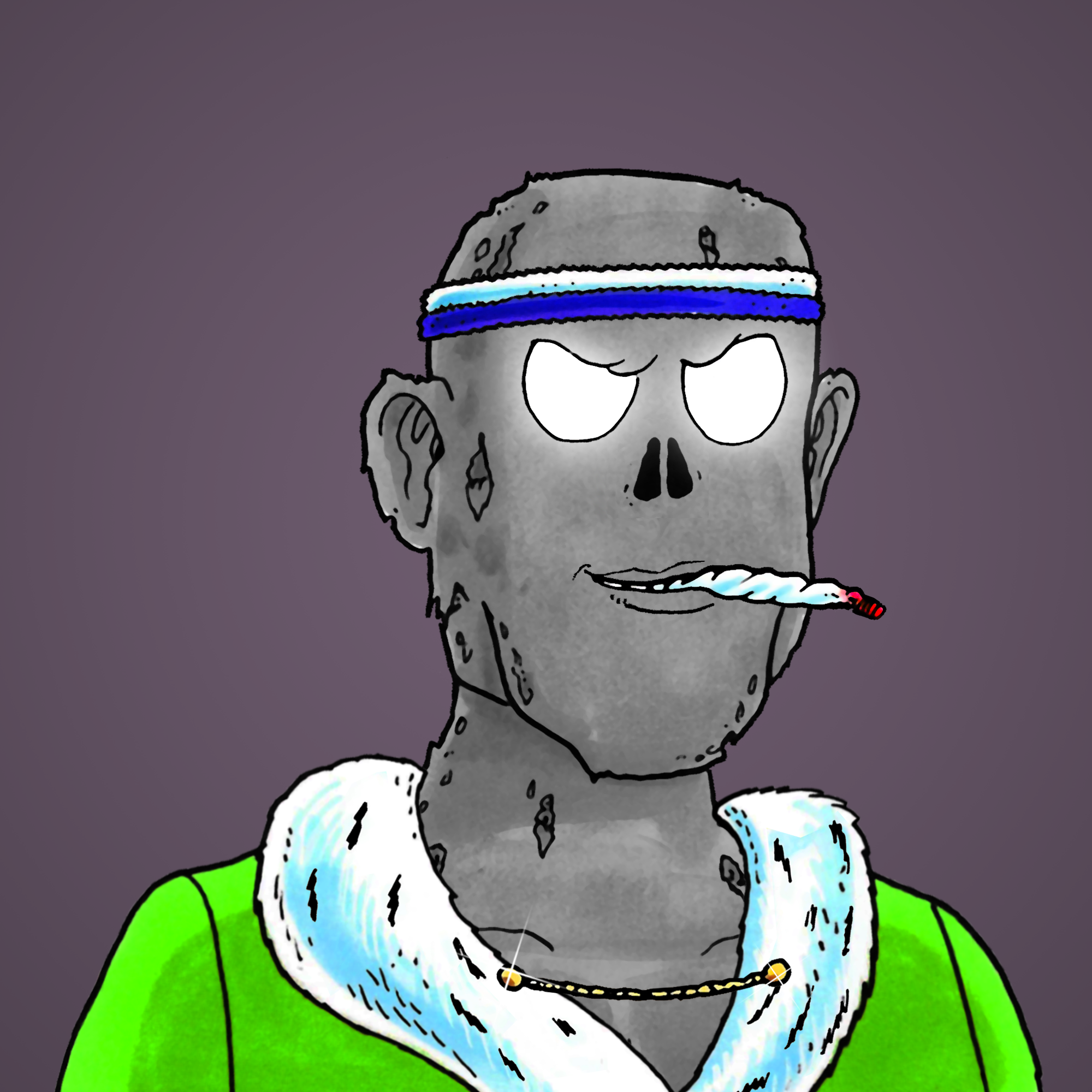 George Trosley - Jungle Freaks - Jungle Freak 2040 - NFT # 2040