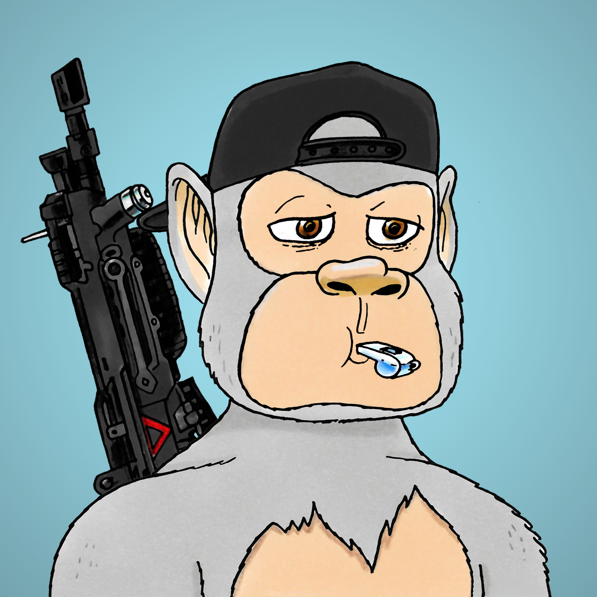 George Trosley - Jungle Freaks - Jungle Freak 2041 - NFT # 2041