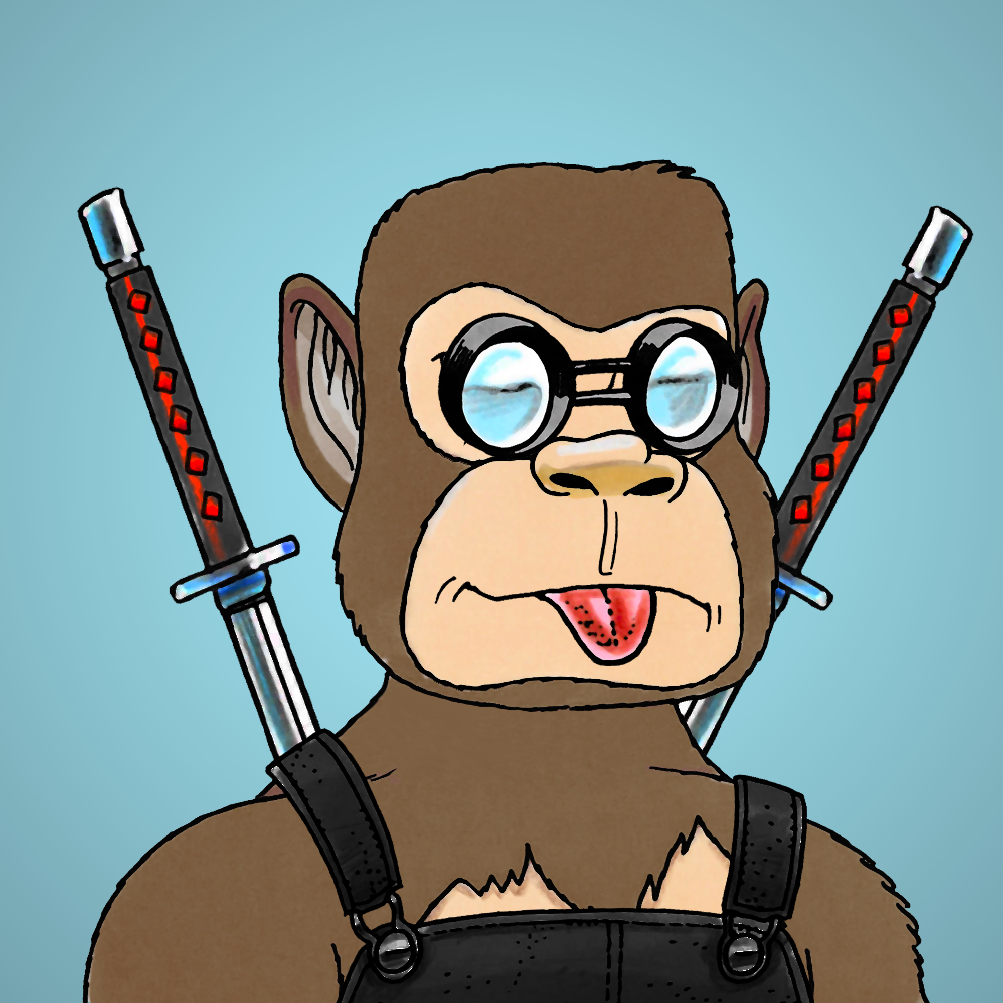 George Trosley - Jungle Freaks - Jungle Freak 2048 - NFT # 2048