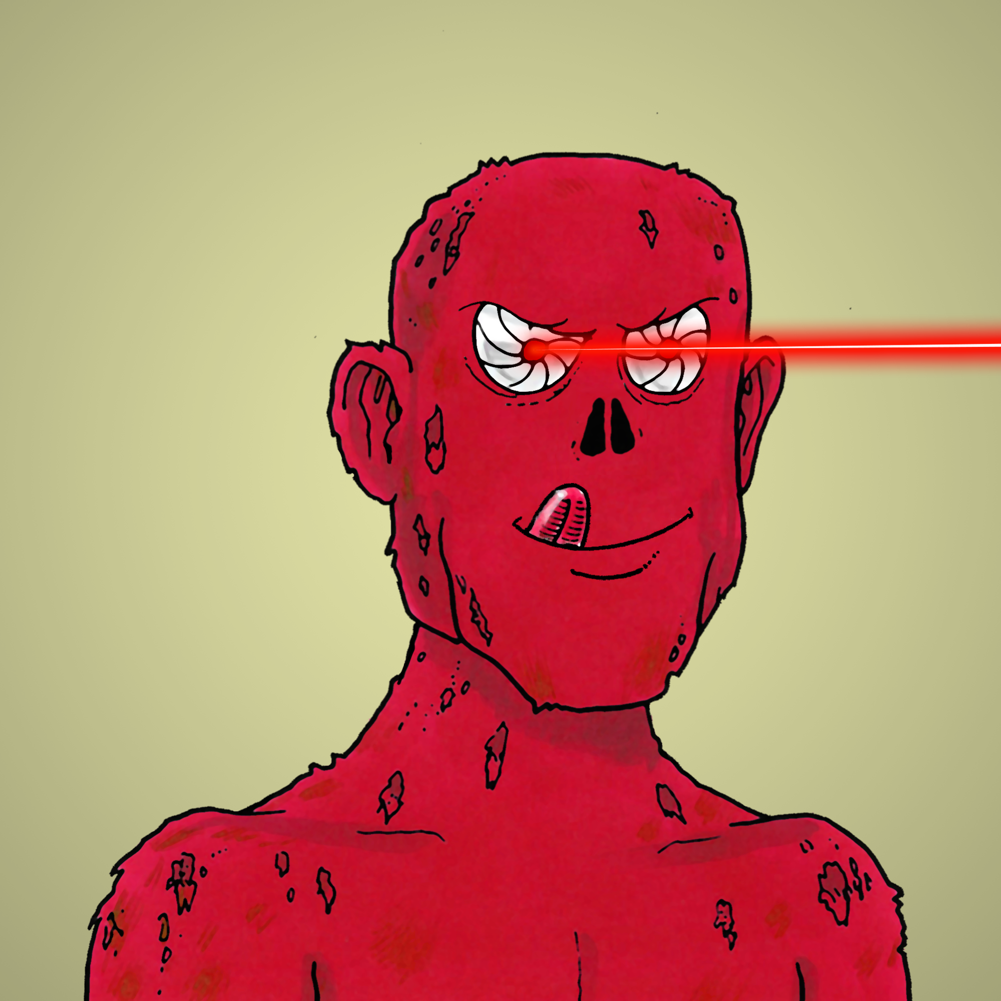 George Trosley - Jungle Freaks - Jungle Freak 205 - NFT # 205