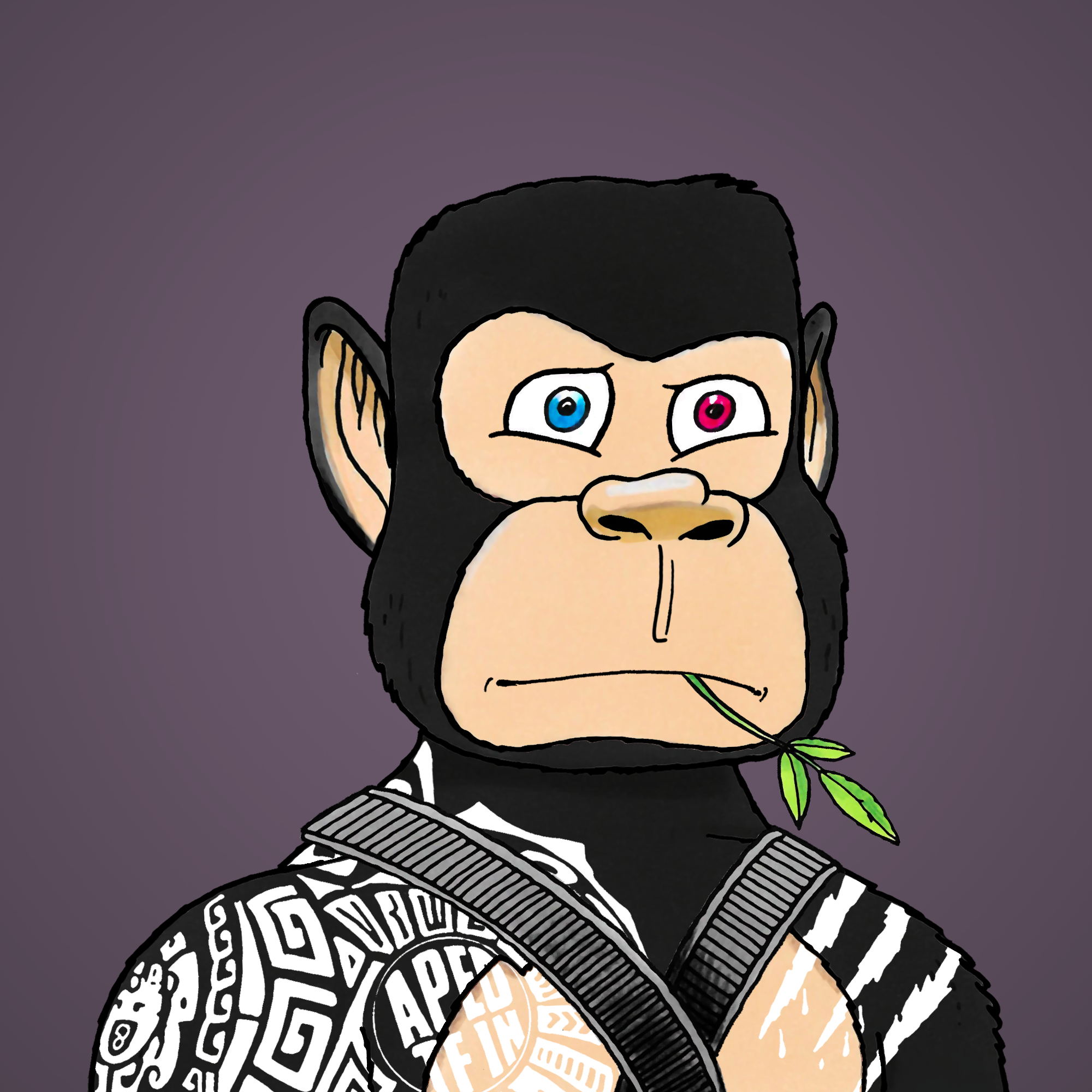 George Trosley - Jungle Freaks - Jungle Freak 2056 - NFT # 2056