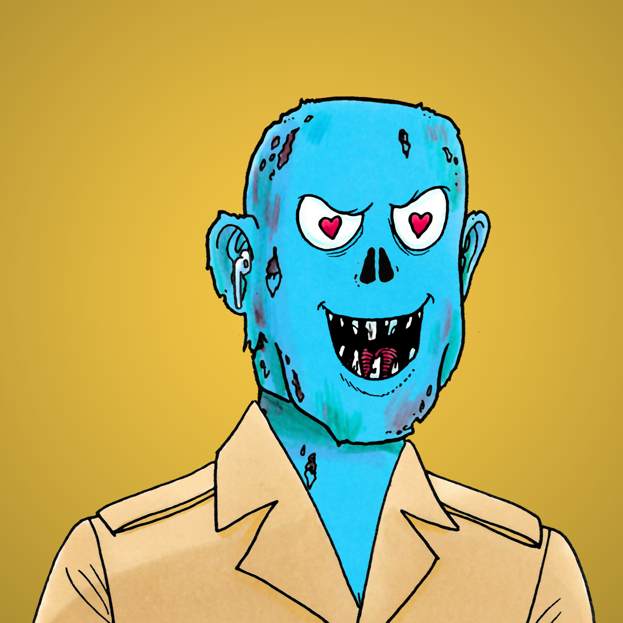 George Trosley - Jungle Freaks - Jungle Freak 2060 - NFT # 2060