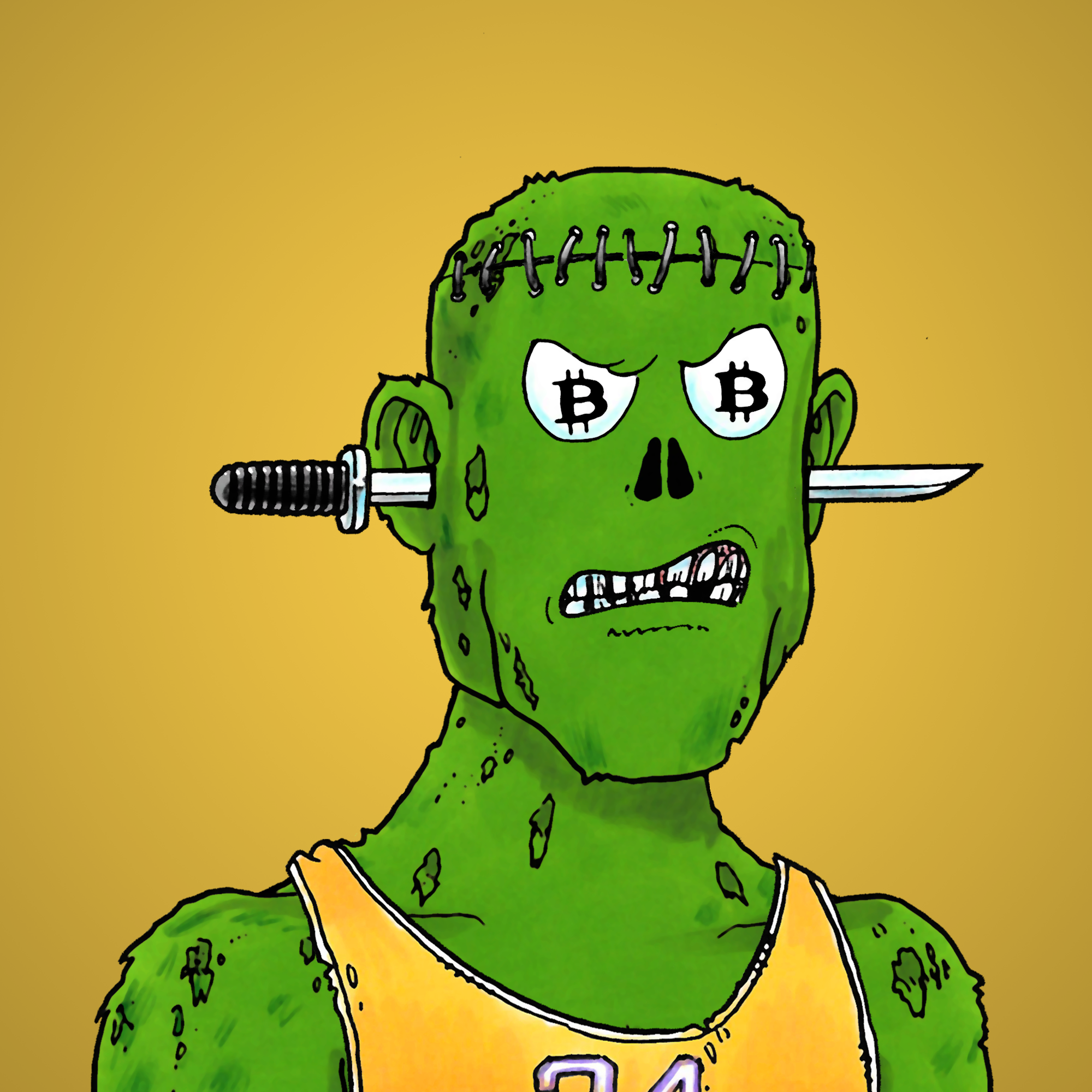 George Trosley - Jungle Freaks - Jungle Freak 2075 - NFT # 2075