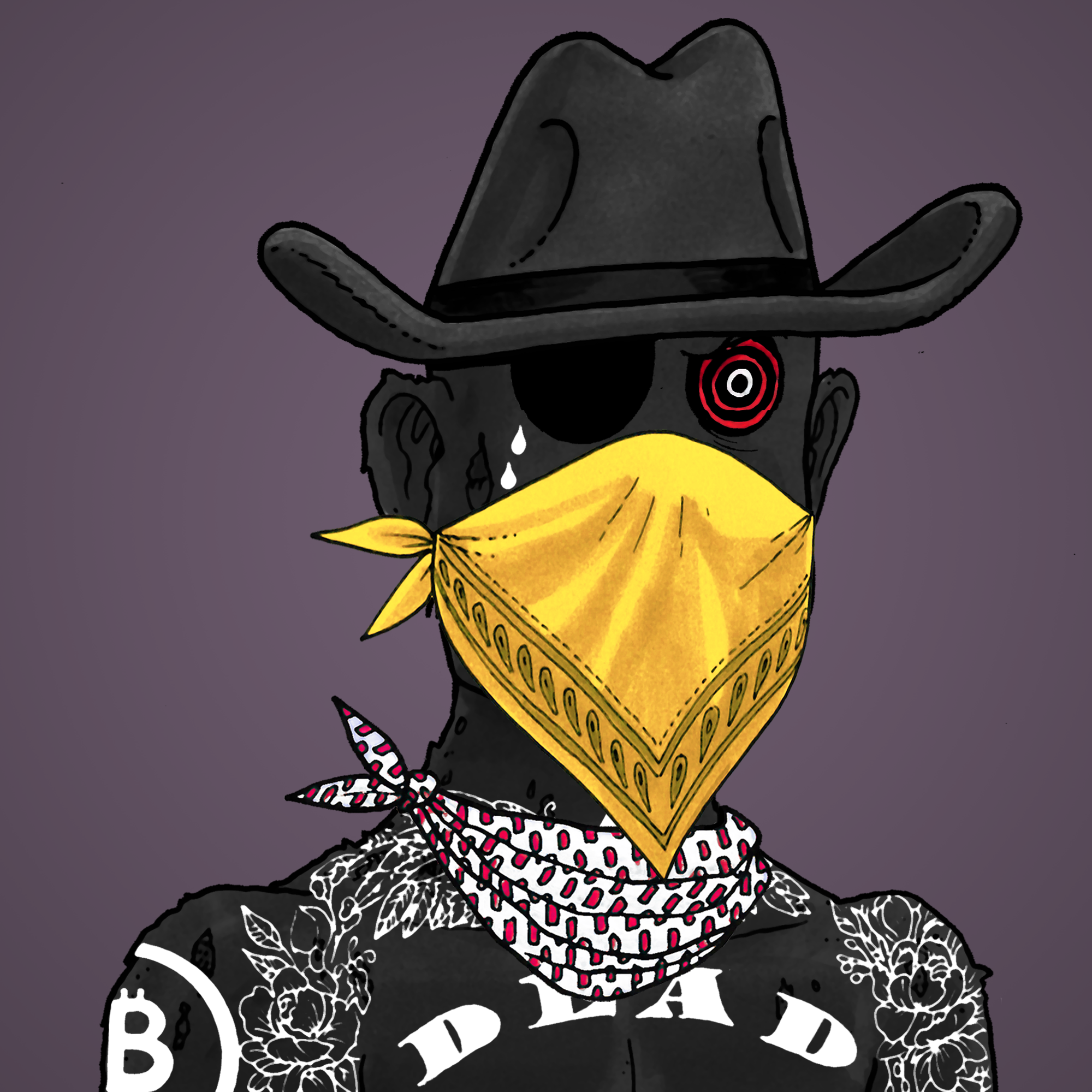 George Trosley - Jungle Freaks - Jungle Freak 2082 - NFT # 2082