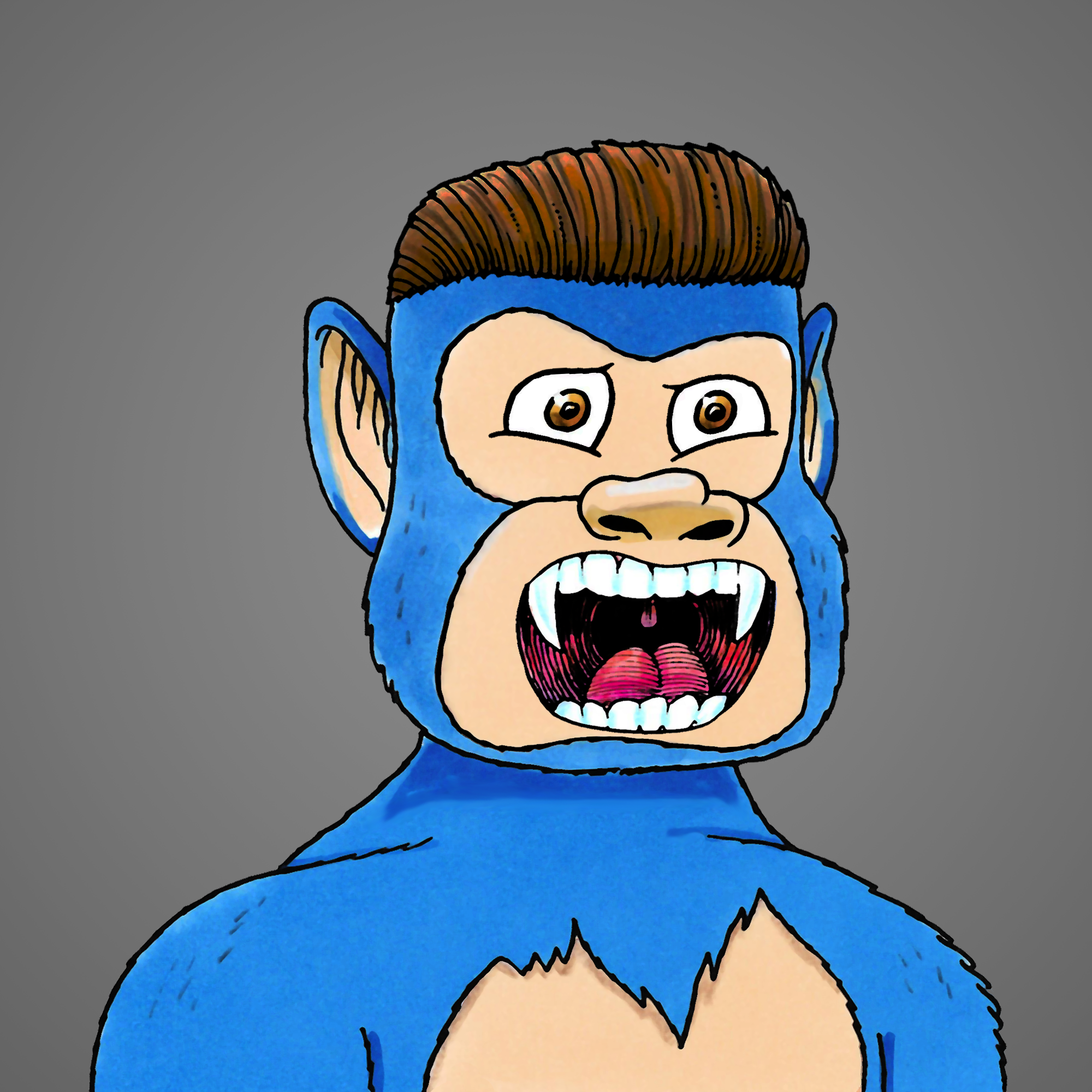 George Trosley - Jungle Freaks - Jungle Freak 209 - NFT # 209