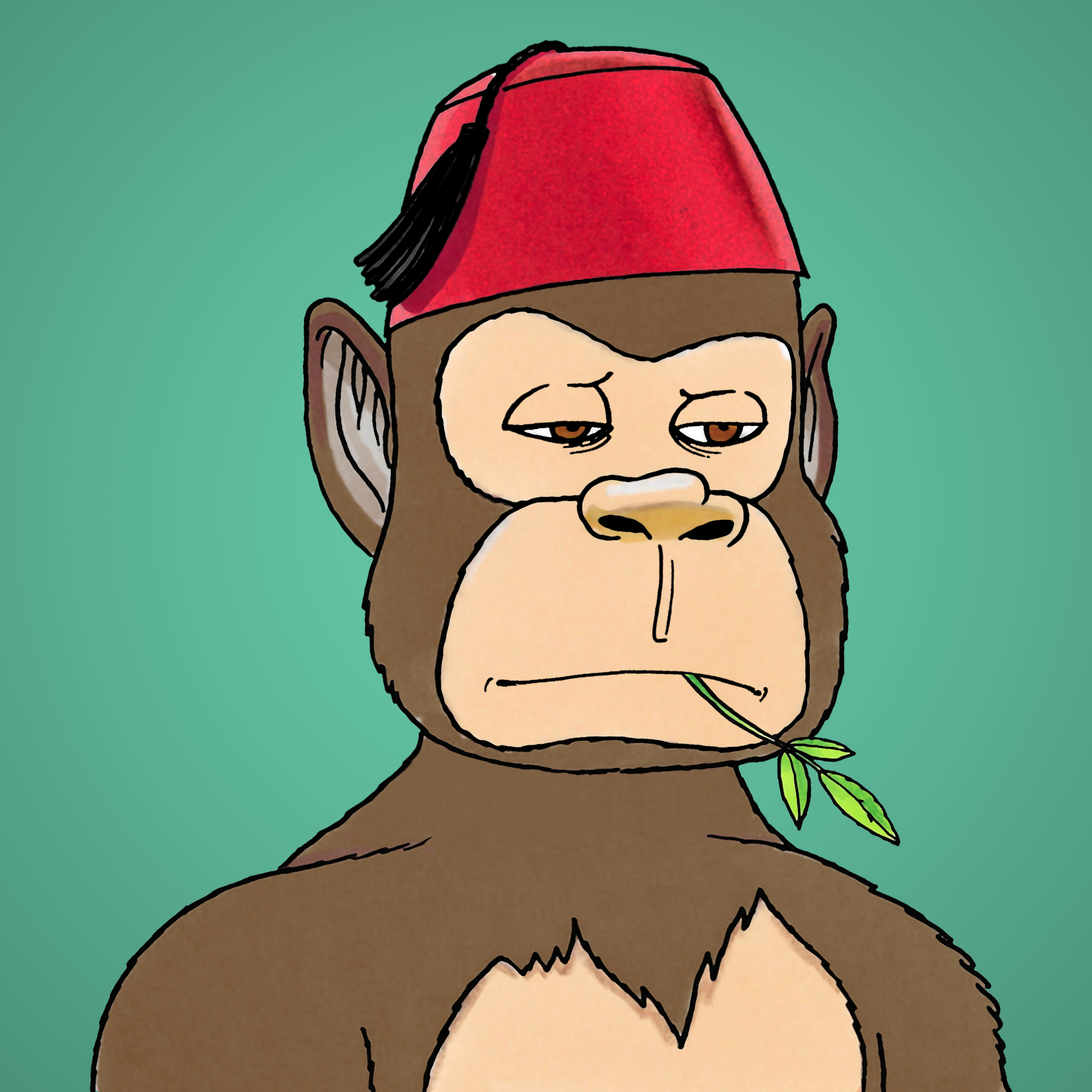 George Trosley - Jungle Freaks - Jungle Freak 21 - NFT # 21