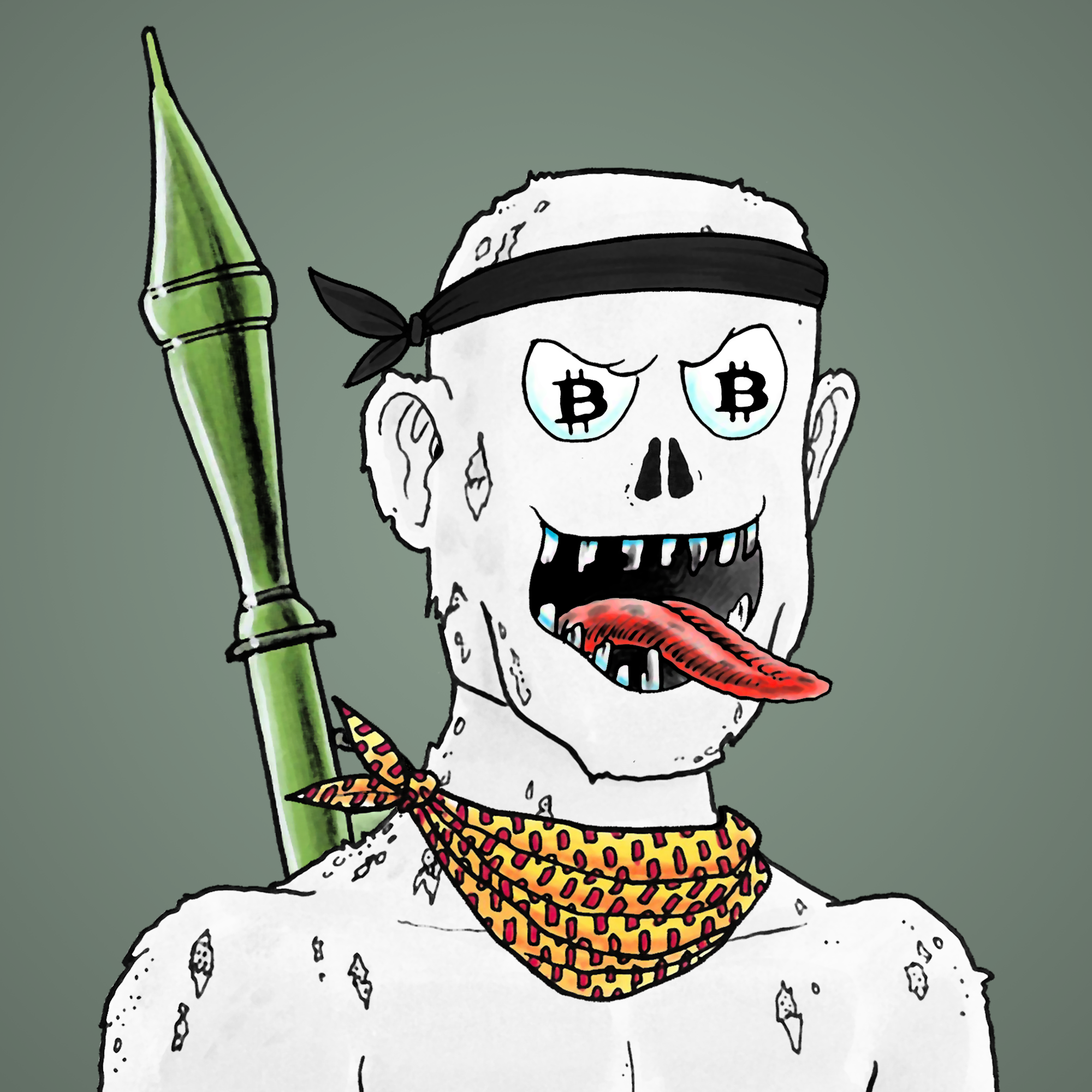 George Trosley - Jungle Freaks - Jungle Freak 2103 - NFT # 2103