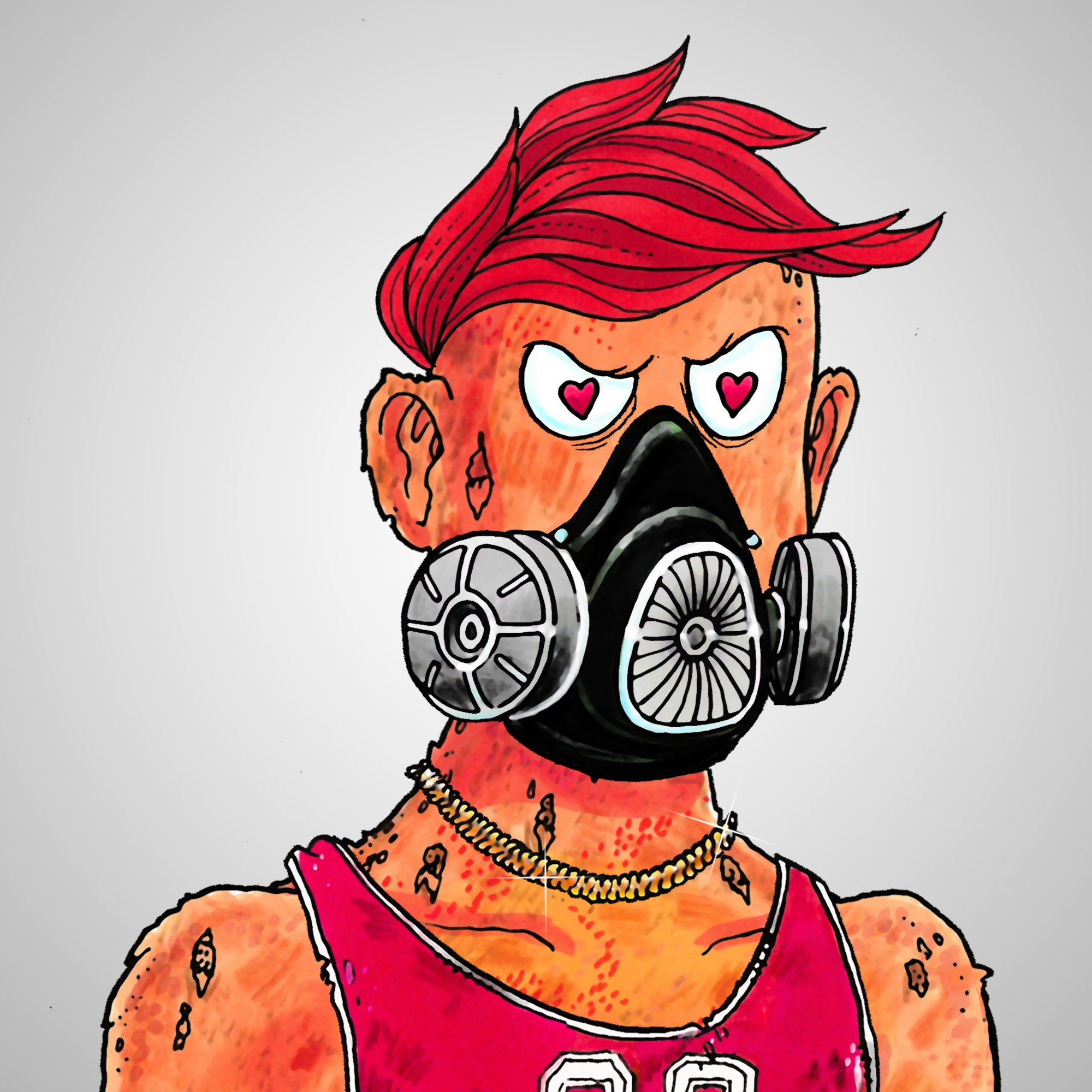 George Trosley - Jungle Freaks - Jungle Freak 2111 - NFT # 2111