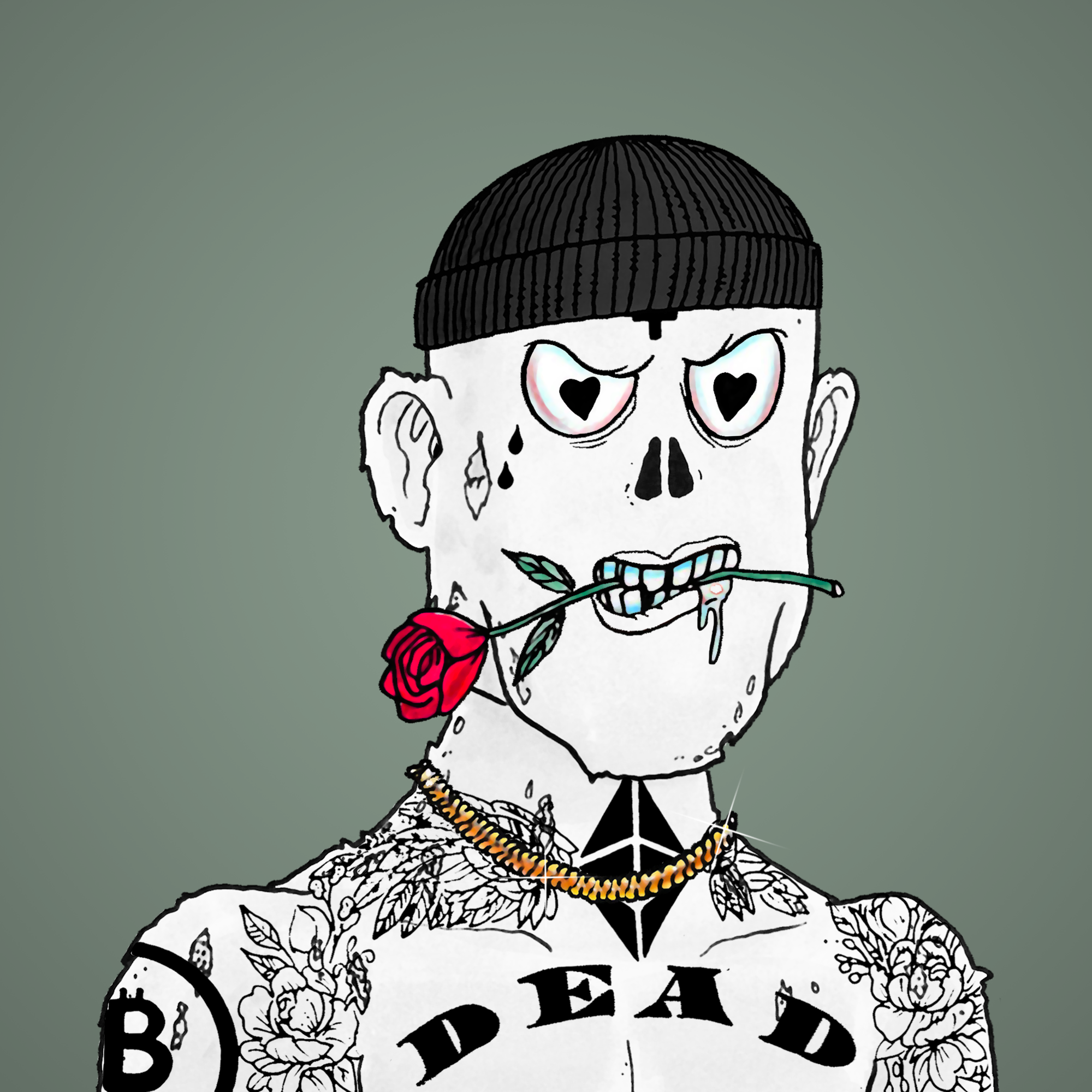 George Trosley - Jungle Freaks - Jungle Freak 2118 - NFT # 2118