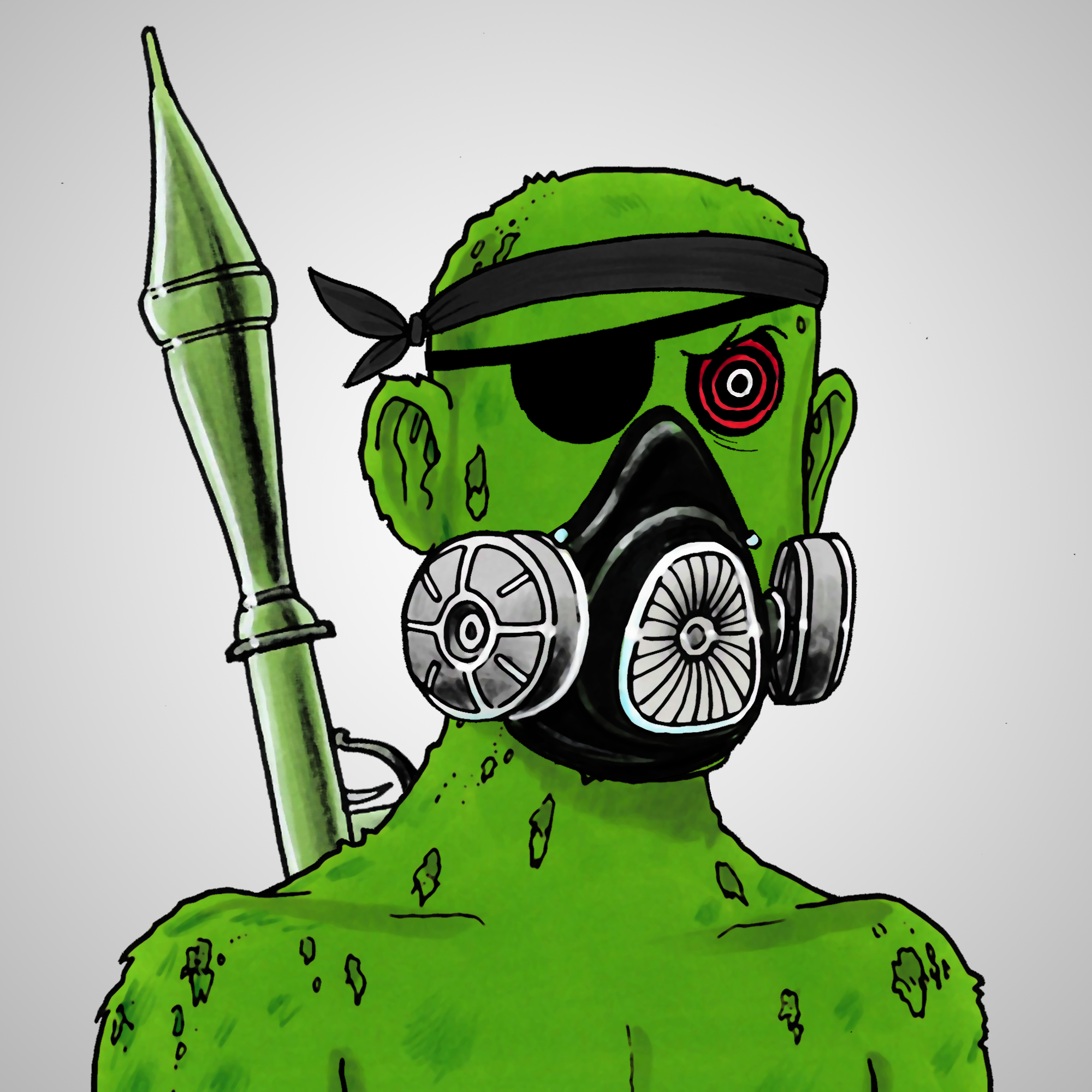 George Trosley - Jungle Freaks - Jungle Freak 2123 - NFT # 2123