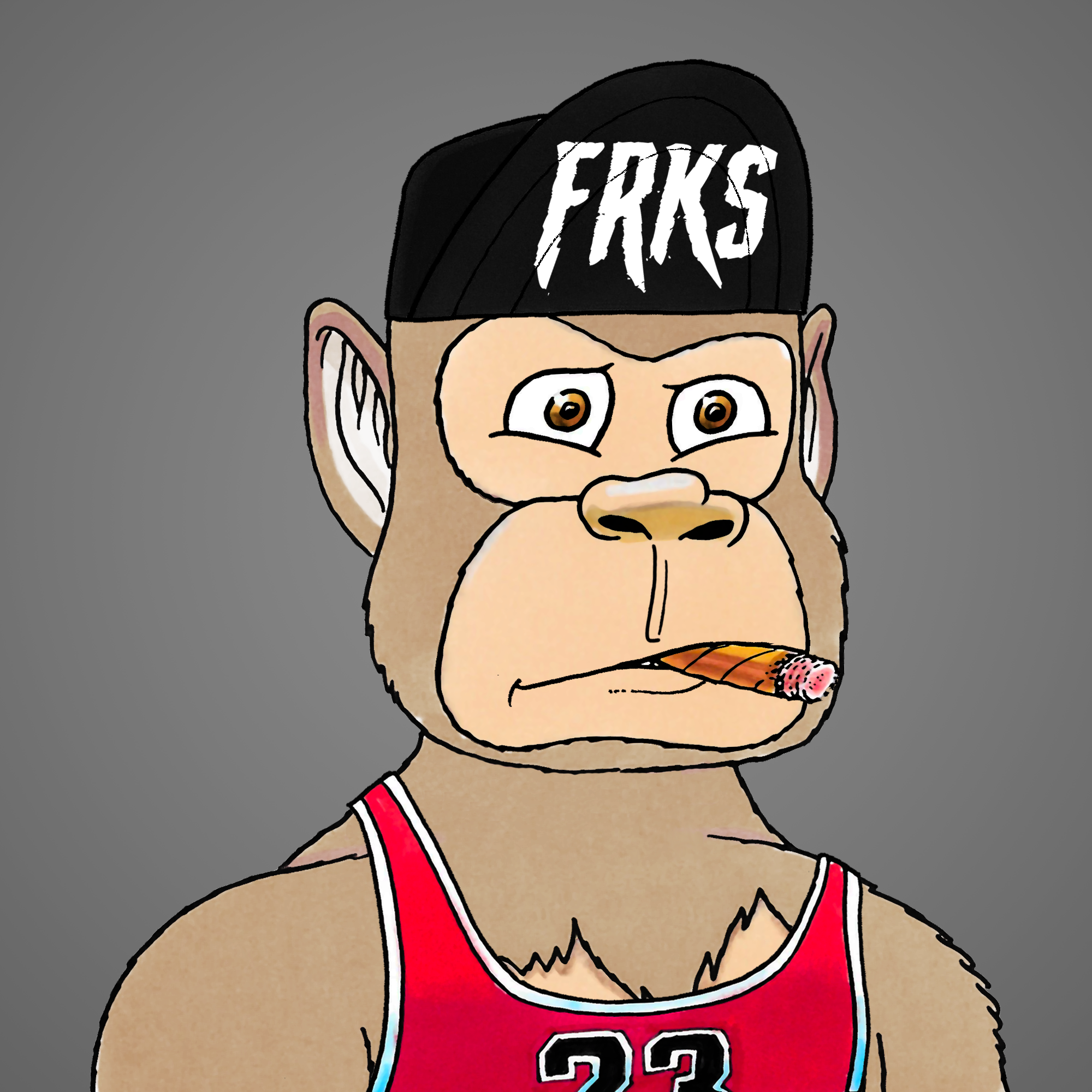 George Trosley - Jungle Freaks - Jungle Freak 2130 - NFT # 2130