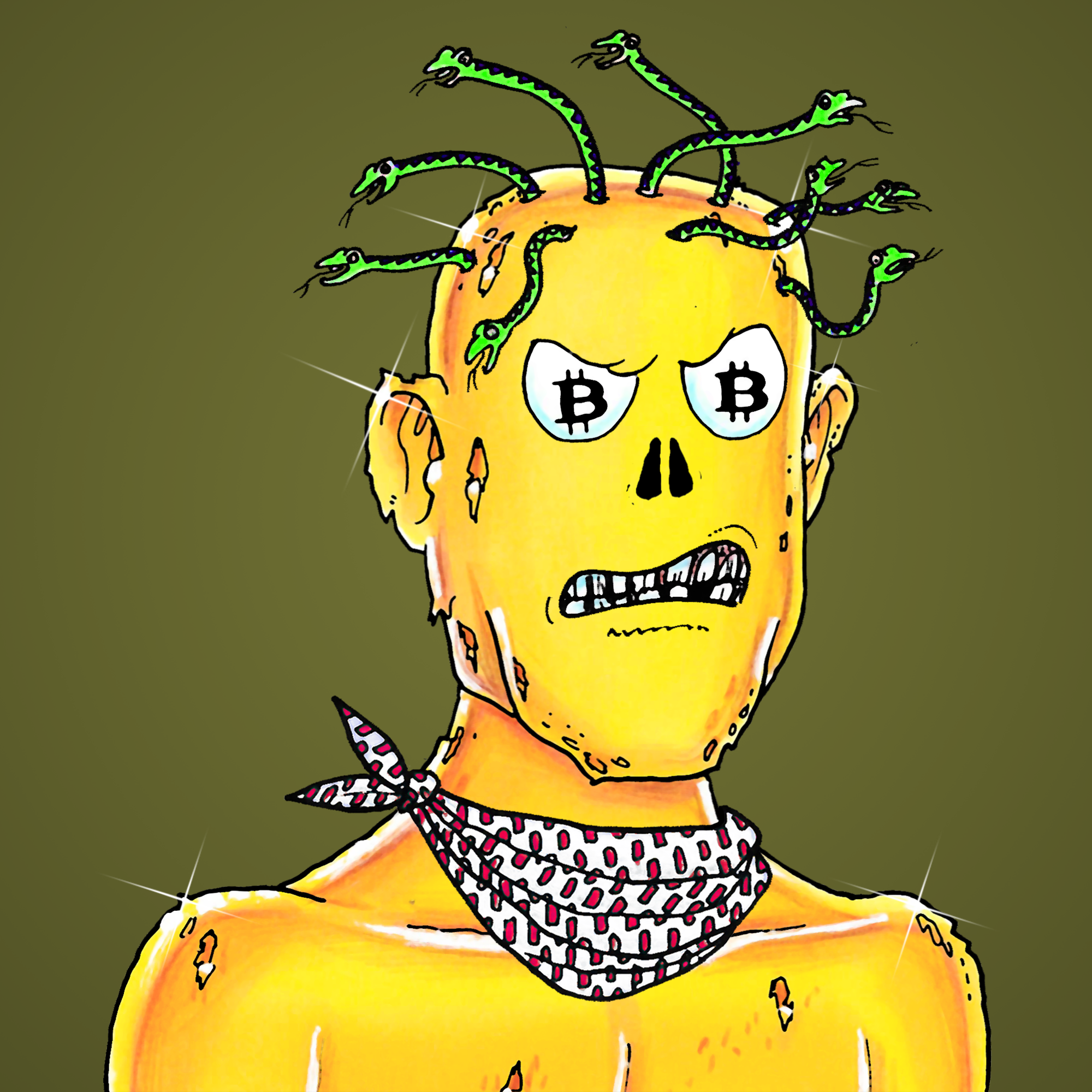 George Trosley - Jungle Freaks - Jungle Freak 2131 - NFT # 2131