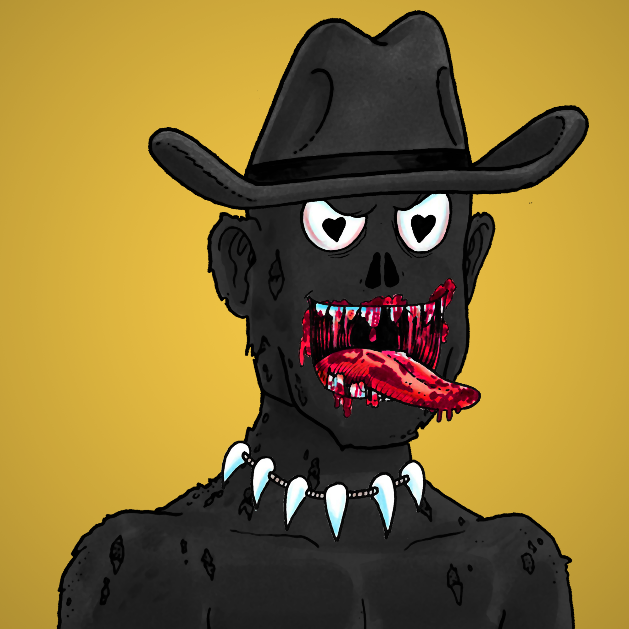 George Trosley - Jungle Freaks - Jungle Freak 2137 - NFT # 2137