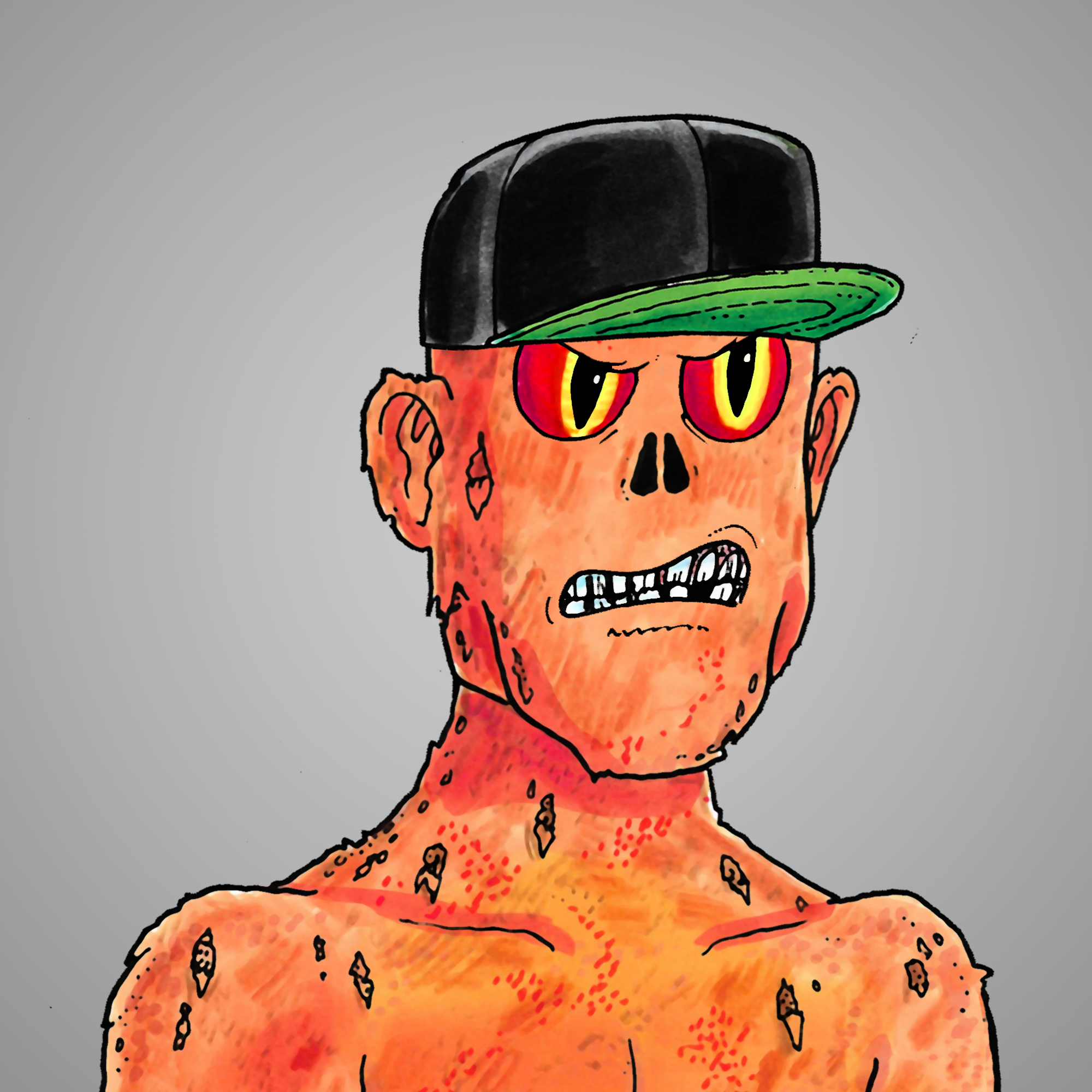 George Trosley - Jungle Freaks - Jungle Freak 214 - NFT # 214