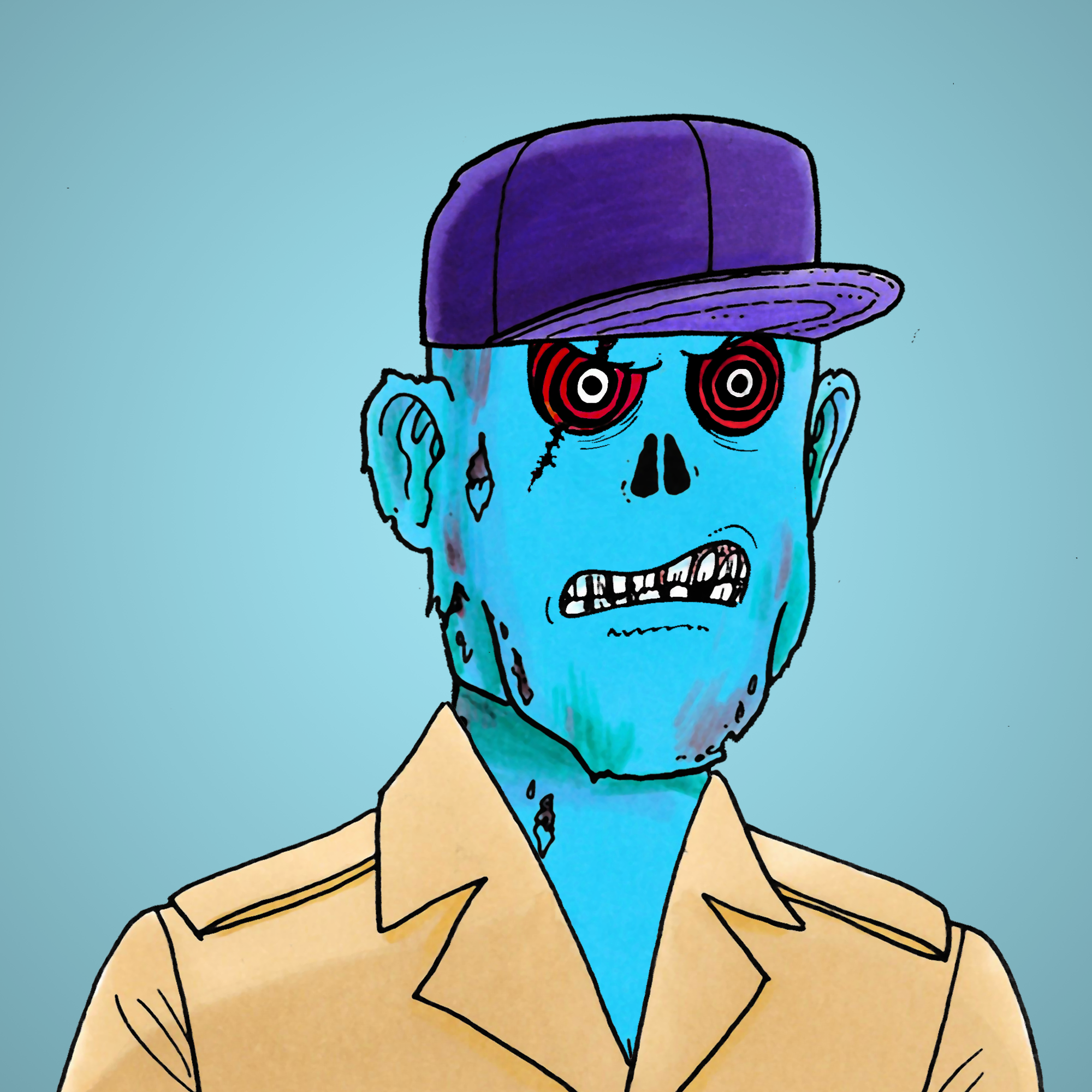 George Trosley - Jungle Freaks - Jungle Freak 2140 - NFT # 2140