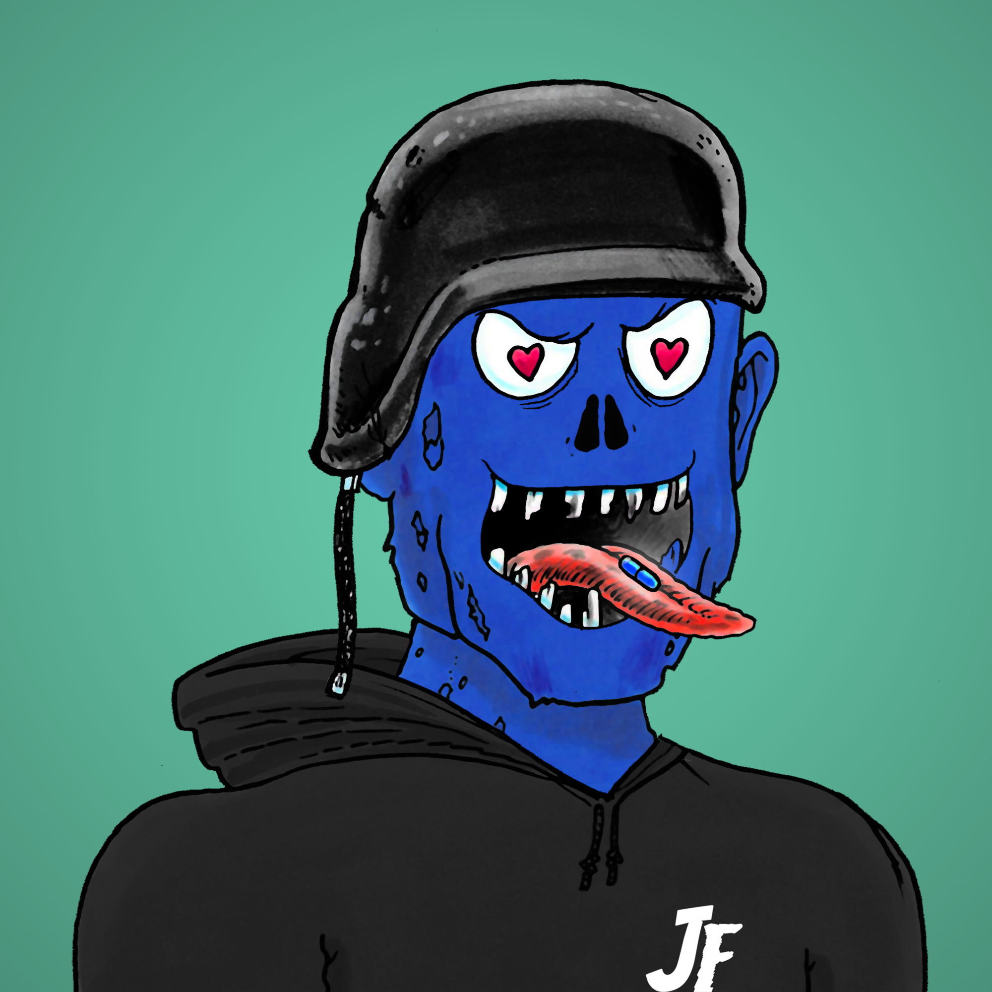 George Trosley - Jungle Freaks - Jungle Freak 2146 - NFT # 2146