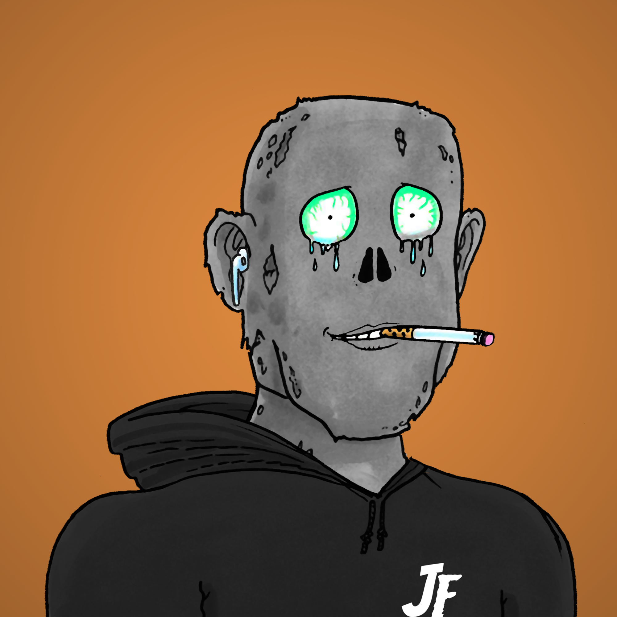 George Trosley - Jungle Freaks - Jungle Freak 2152 - NFT # 2152