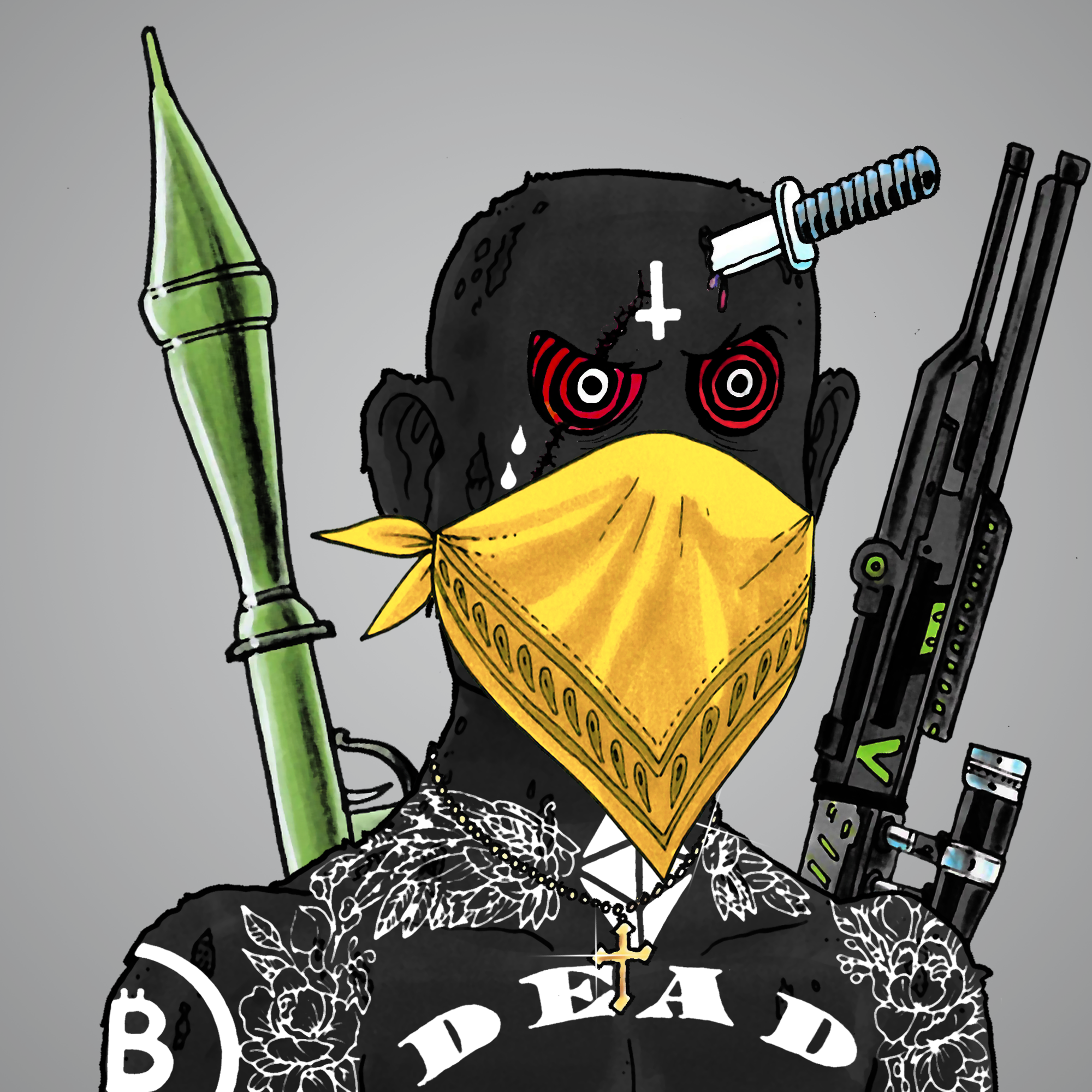 George Trosley - Jungle Freaks - Jungle Freak 2153 - NFT # 2153