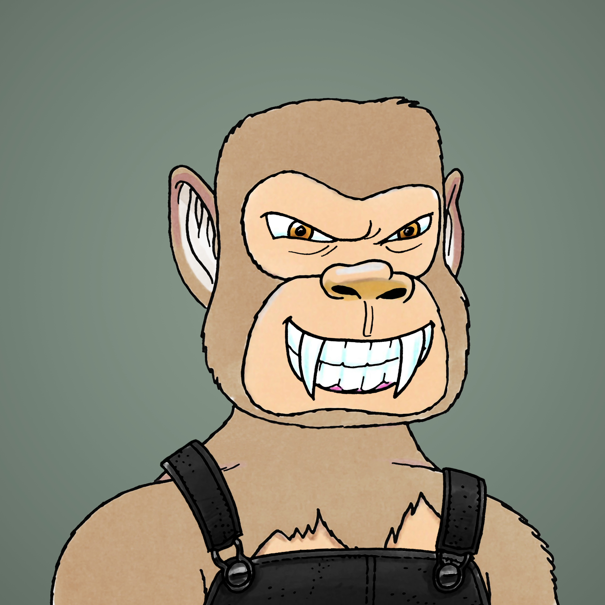 George Trosley - Jungle Freaks - Jungle Freak 2160 - NFT # 2160