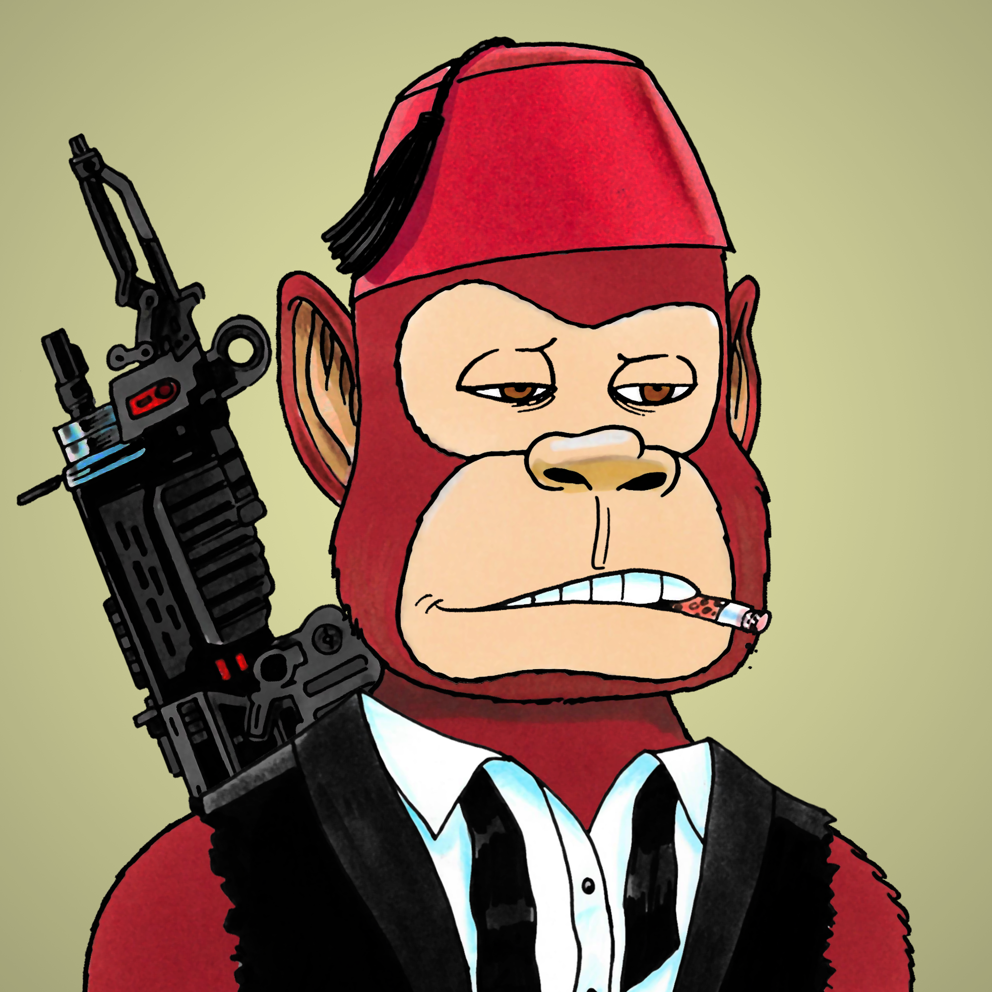 George Trosley - Jungle Freaks - Jungle Freak 217 - NFT # 217