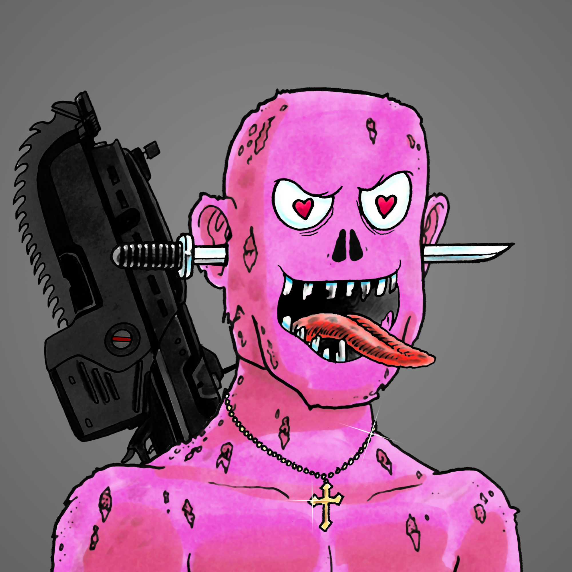 George Trosley - Jungle Freaks - Jungle Freak 218 - NFT # 218