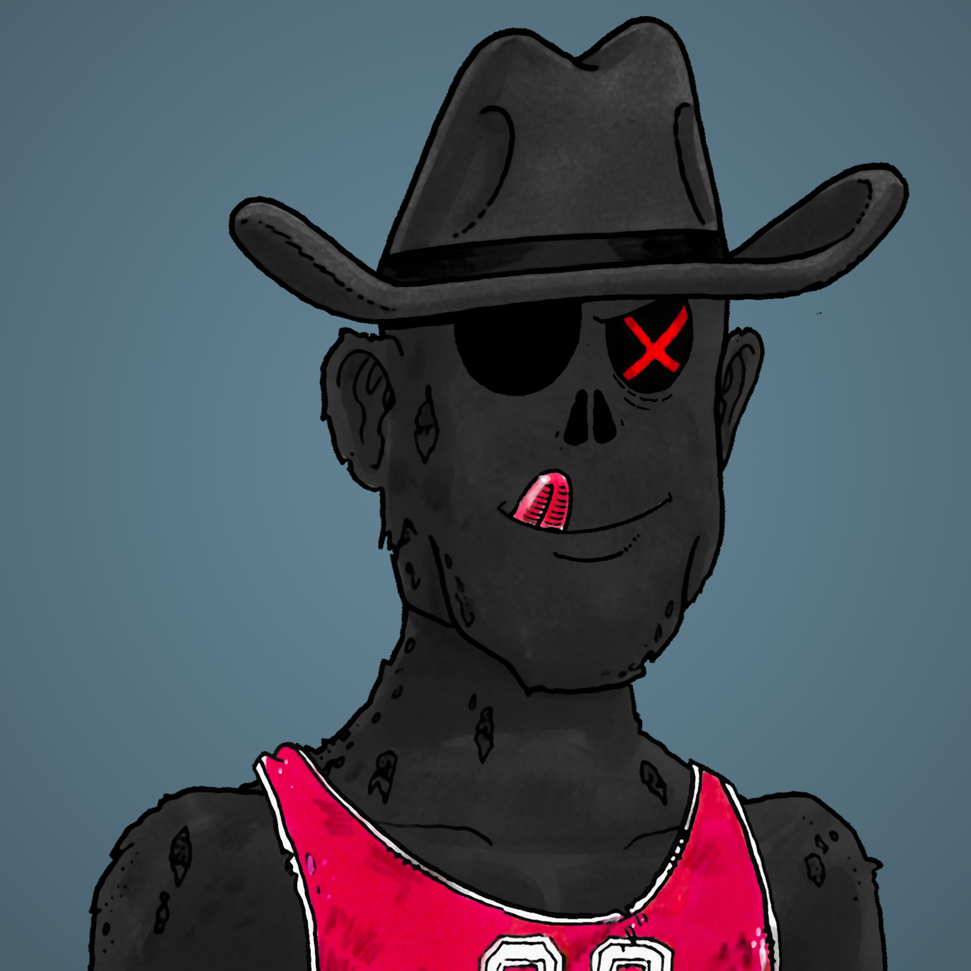 George Trosley - Jungle Freaks - Jungle Freak 2190 - NFT # 2190