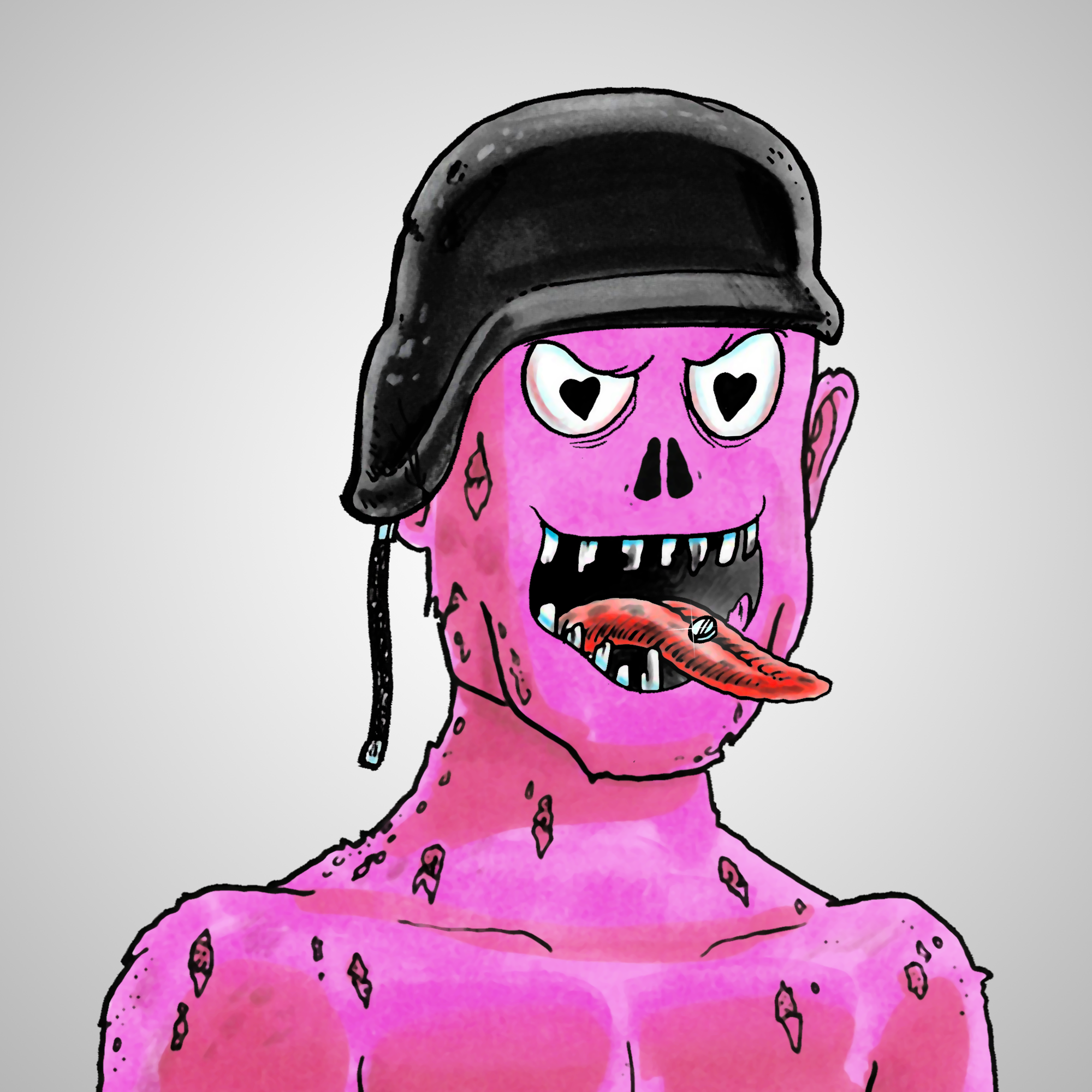 George Trosley - Jungle Freaks - Jungle Freak 2192 - NFT # 2192