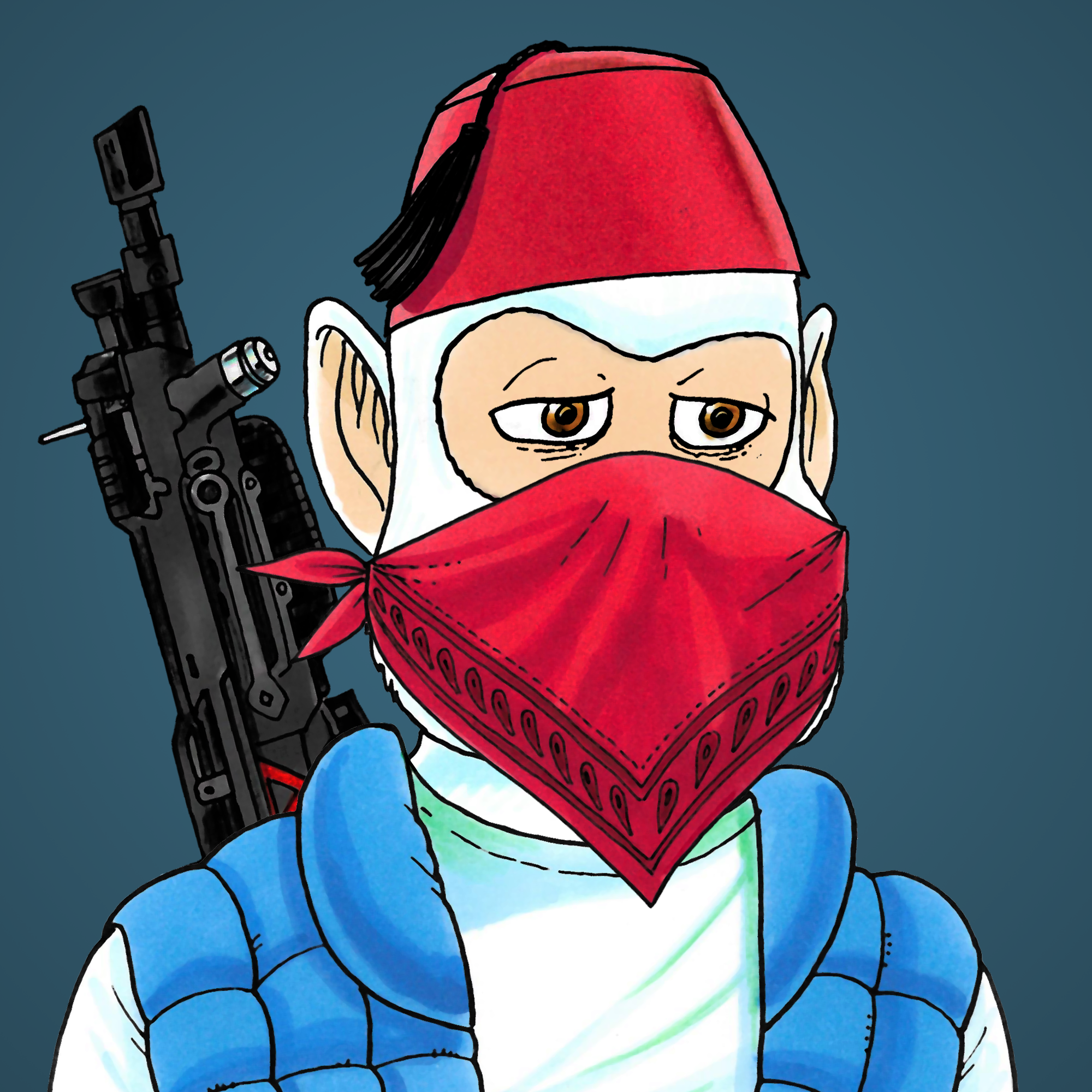 George Trosley - Jungle Freaks - Jungle Freak 22 - NFT # 22