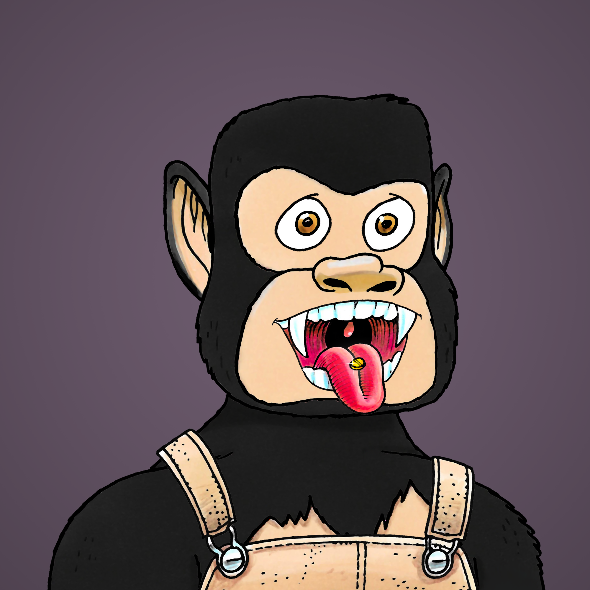 George Trosley - Jungle Freaks - Jungle Freak 220 - NFT # 220