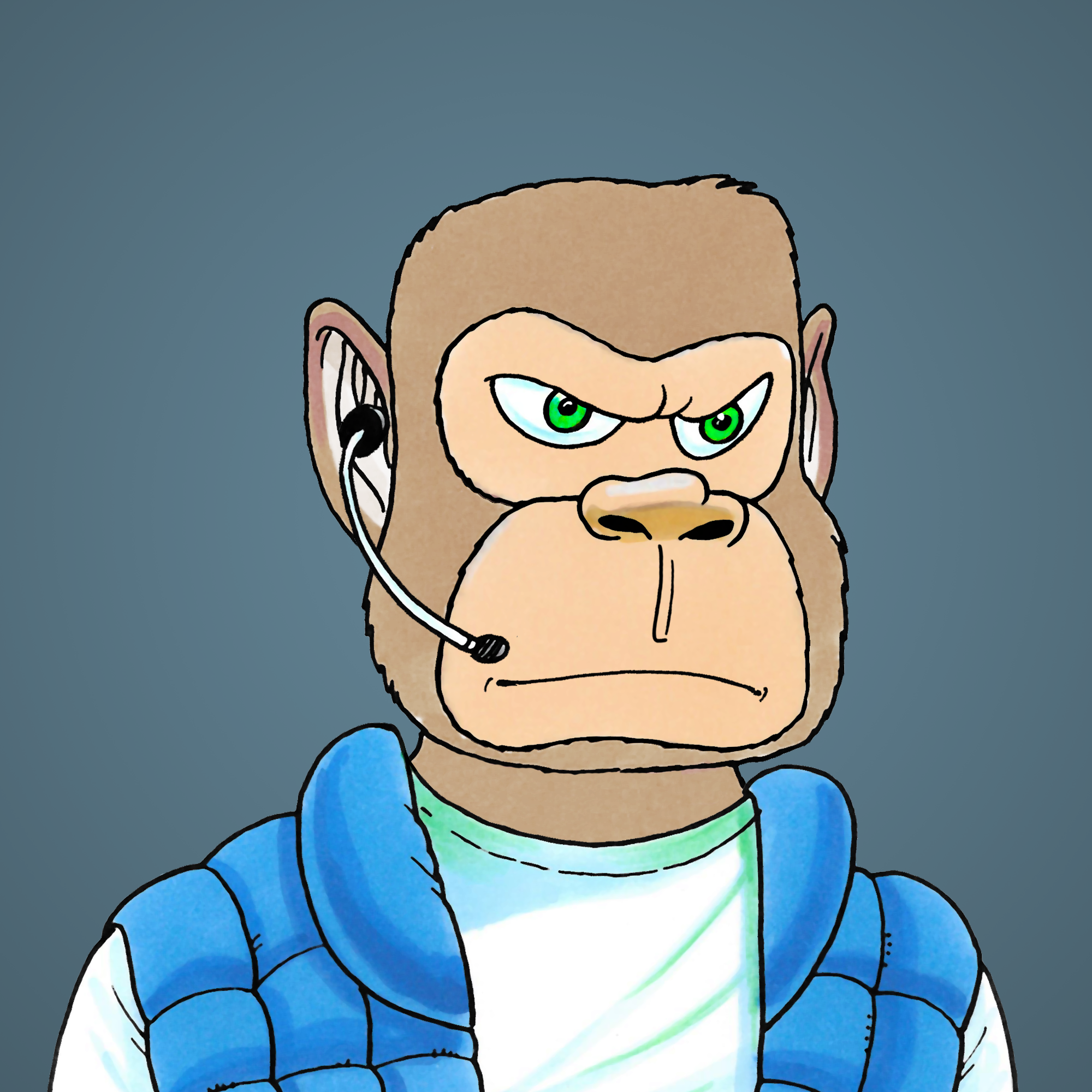 George Trosley - Jungle Freaks - Jungle Freak 2203 - NFT # 2203