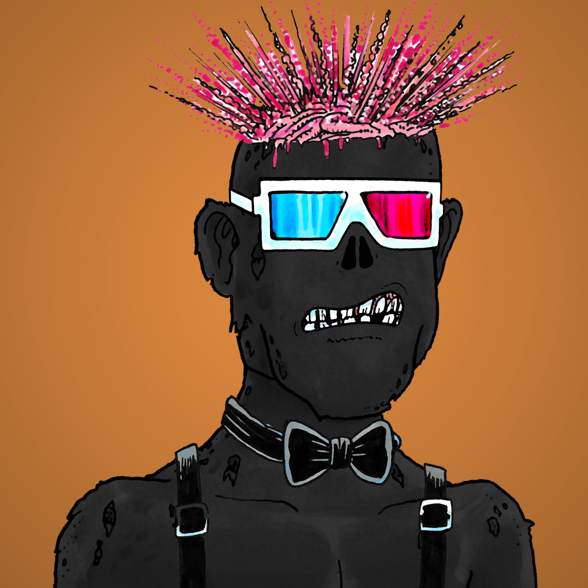 George Trosley - Jungle Freaks - Jungle Freak 2209 - NFT # 2209