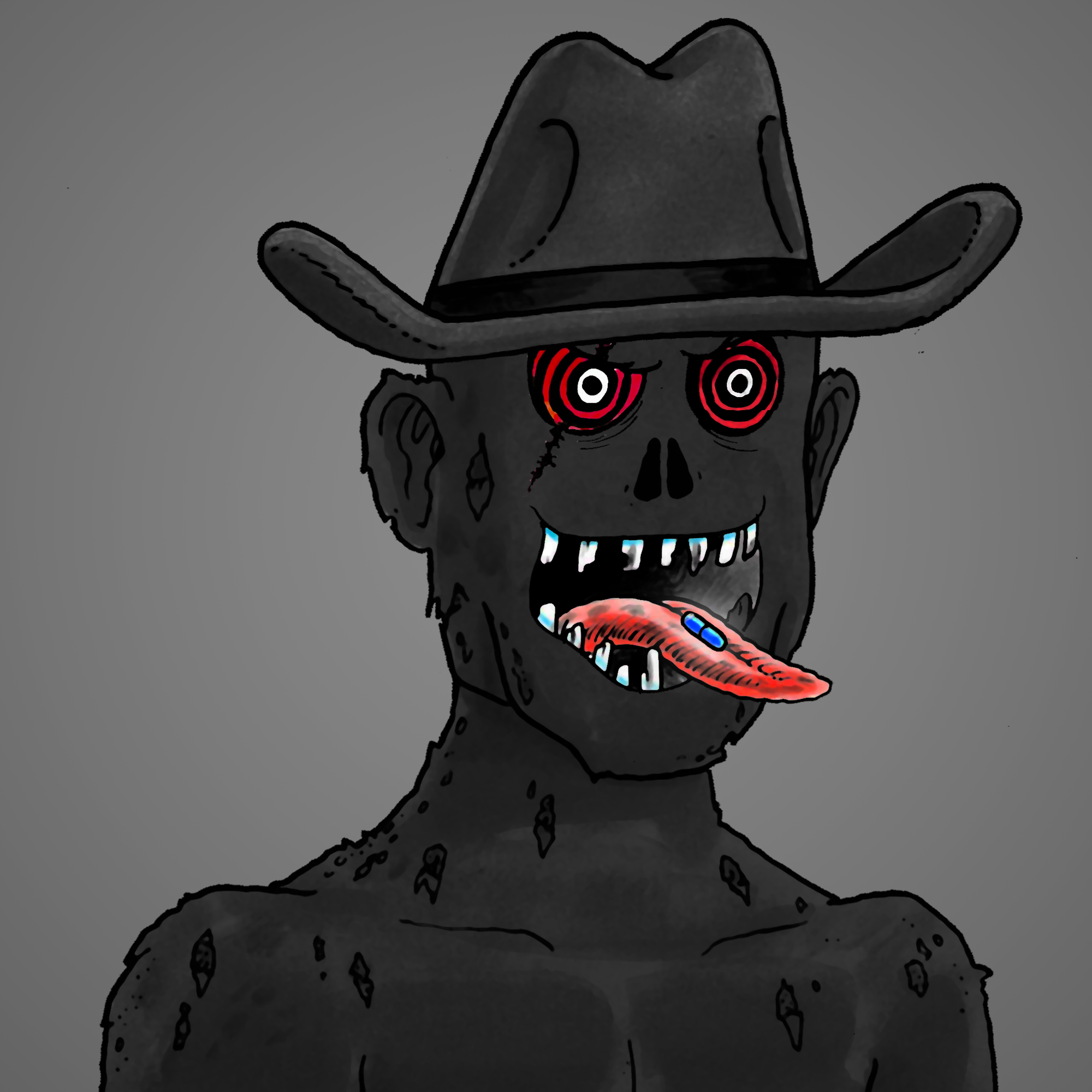 George Trosley - Jungle Freaks - Jungle Freak 221 - NFT # 221