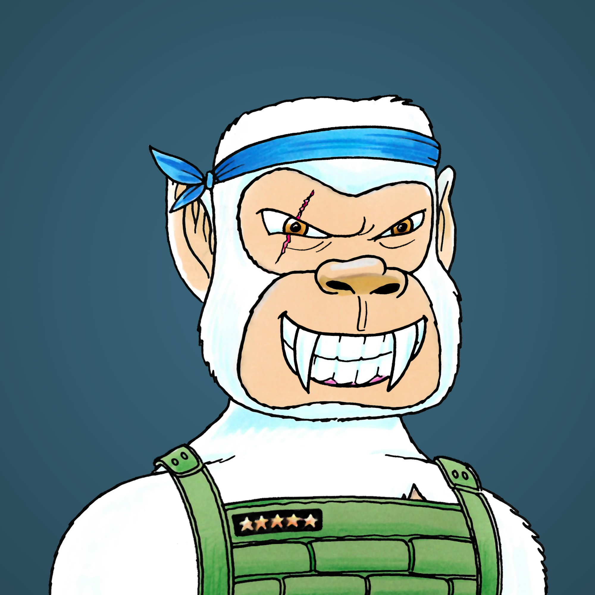 George Trosley - Jungle Freaks - Jungle Freak 2211 - NFT # 2211