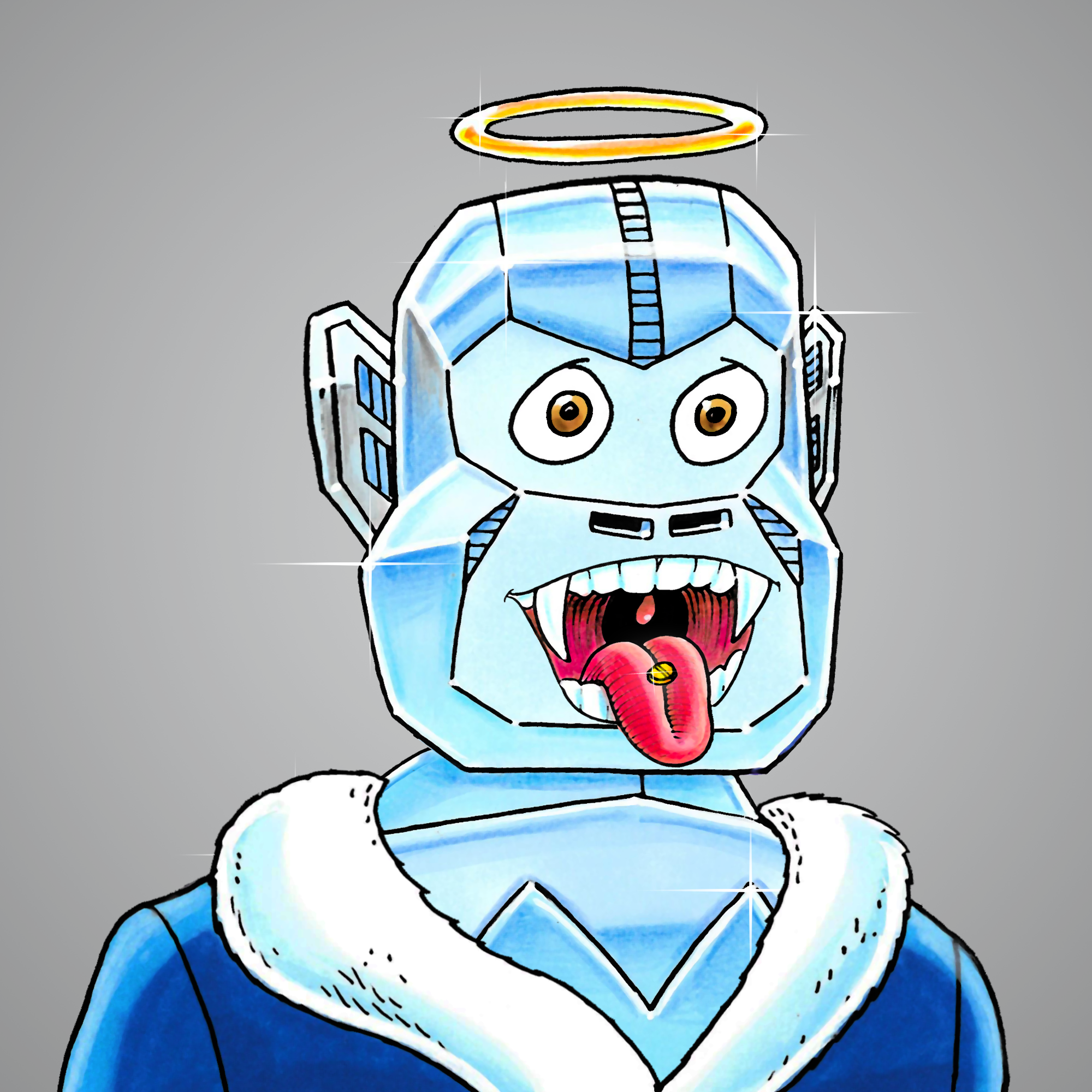 George Trosley - Jungle Freaks - Jungle Freak 2217 - NFT # 2217