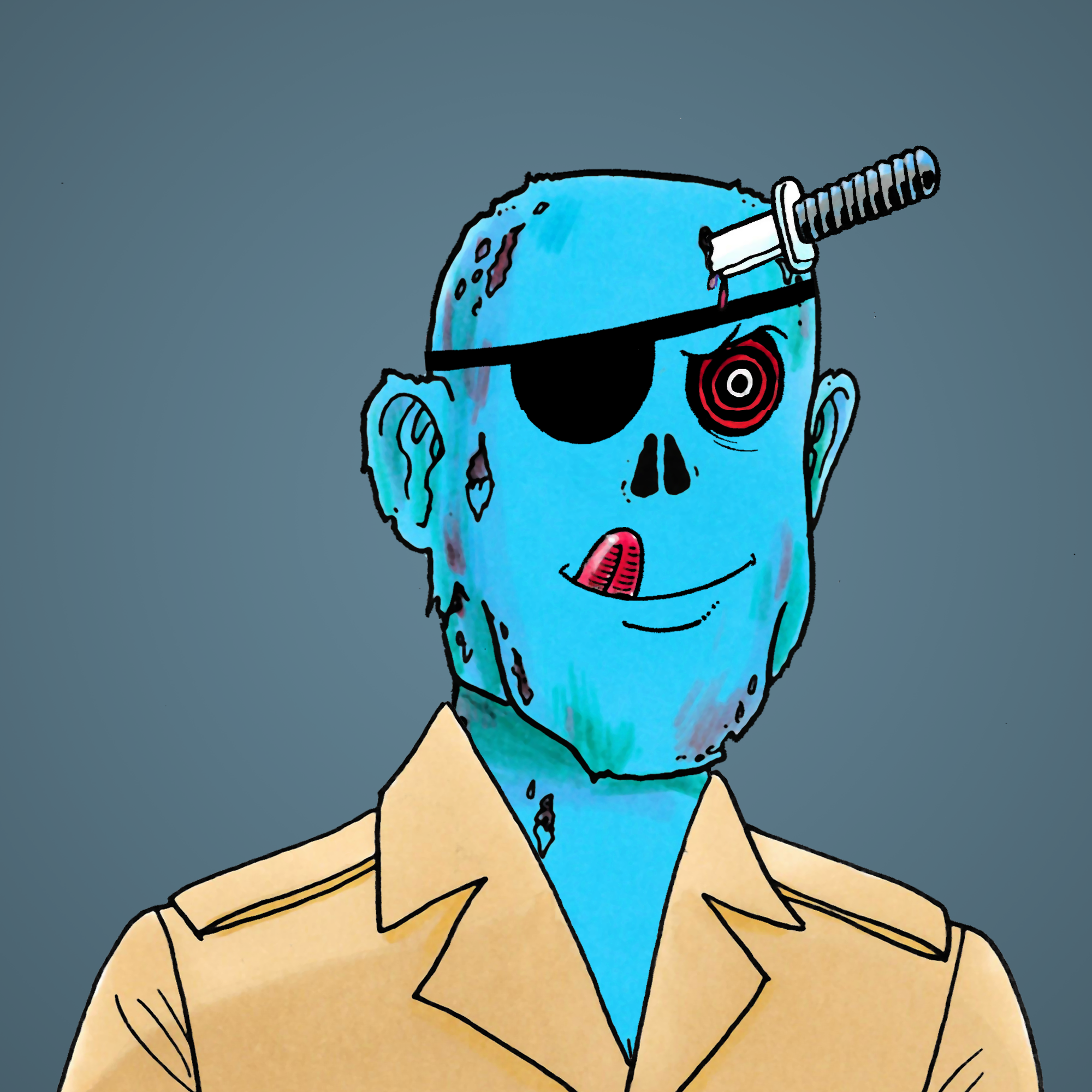 George Trosley - Jungle Freaks - Jungle Freak 223 - NFT # 223