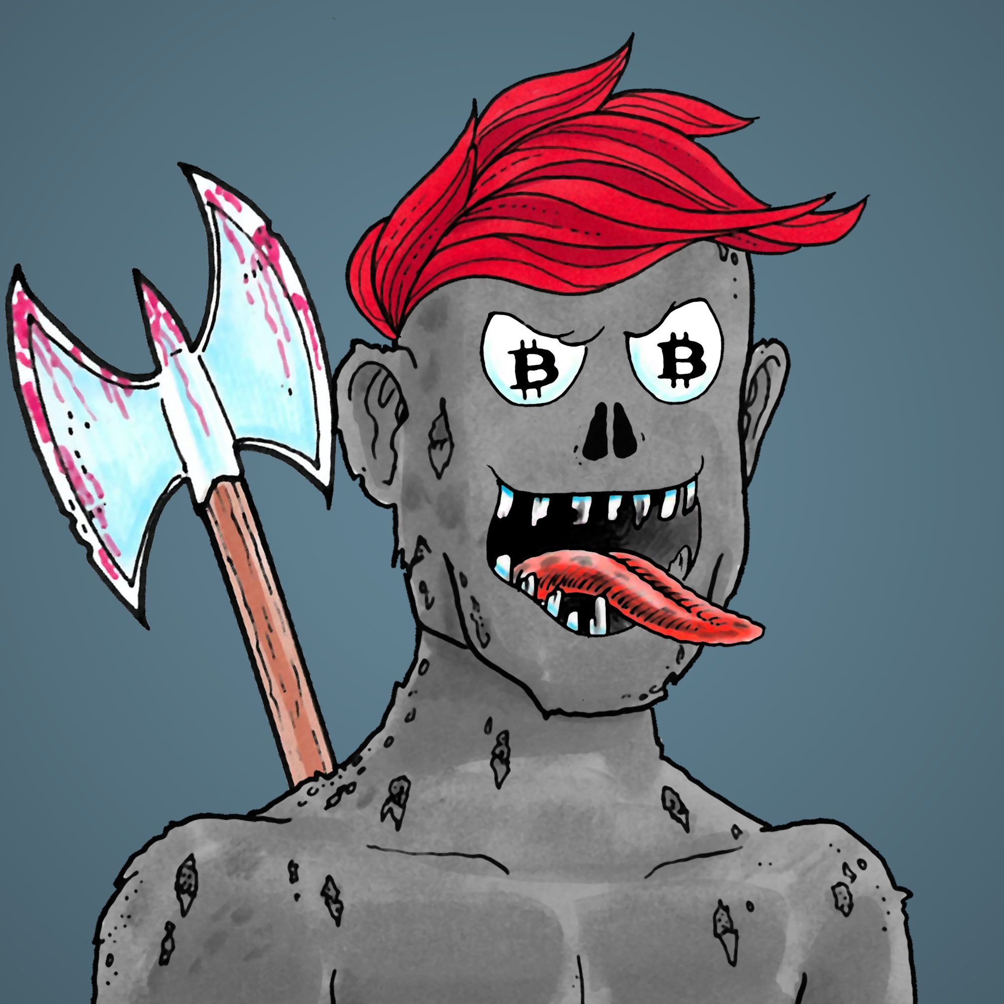 George Trosley - Jungle Freaks - Jungle Freak 2230 - NFT # 2230