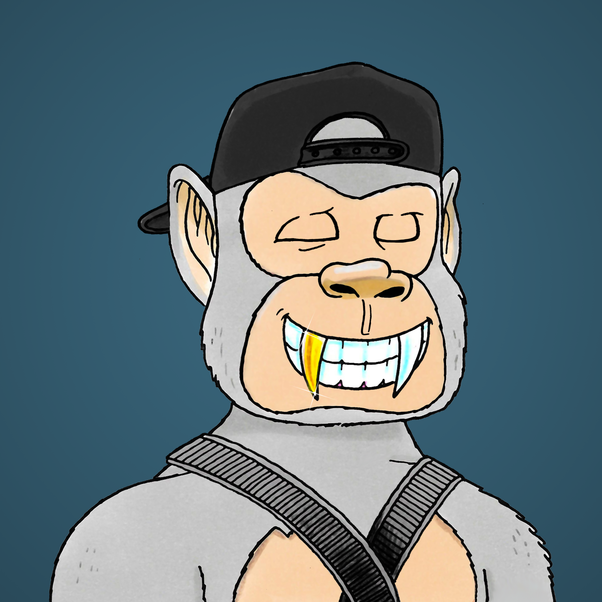 George Trosley - Jungle Freaks - Jungle Freak 2234 - NFT # 2234