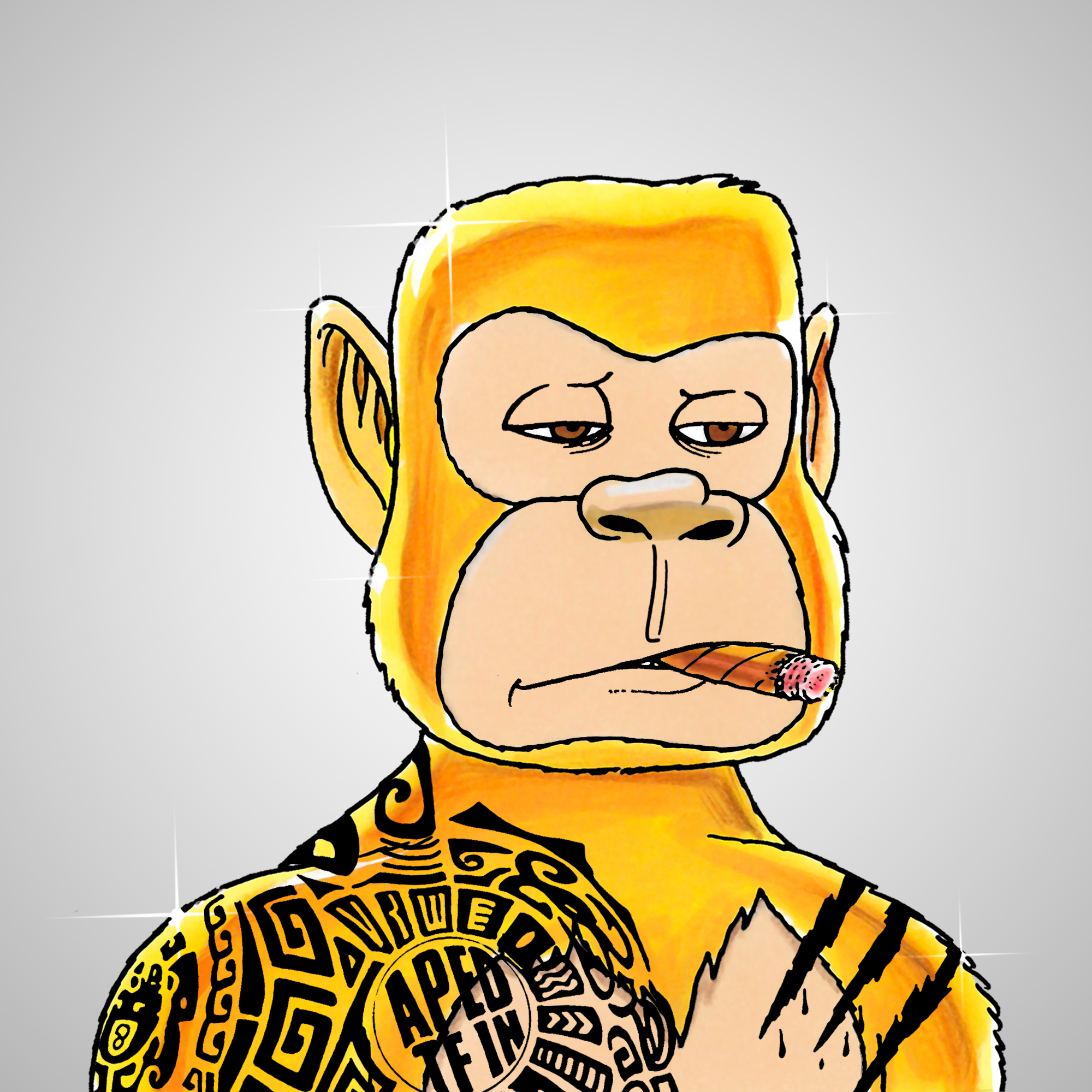 George Trosley - Jungle Freaks - Jungle Freak 2236 - NFT # 2236