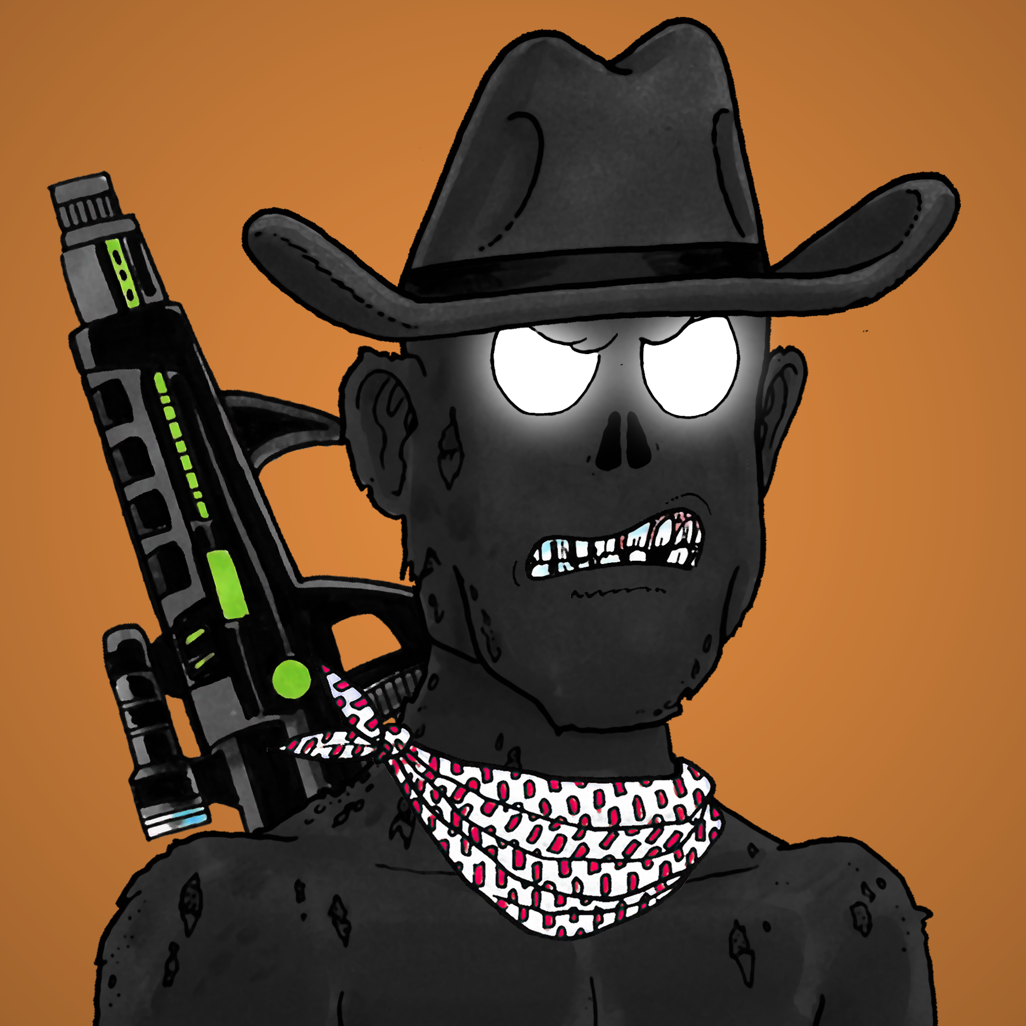 George Trosley - Jungle Freaks - Jungle Freak 2239 - NFT # 2239