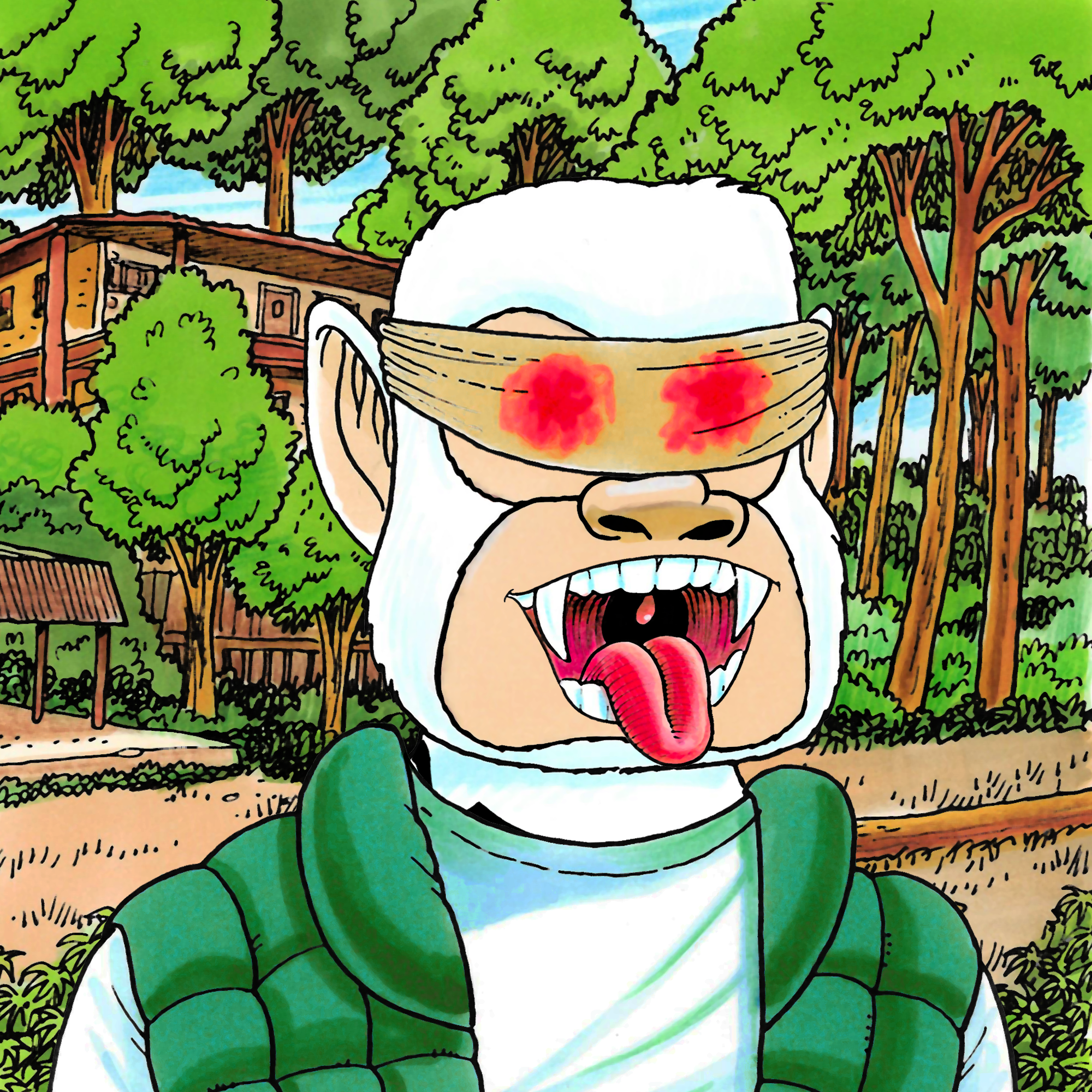 George Trosley - Jungle Freaks - Jungle Freak 224 - NFT # 224