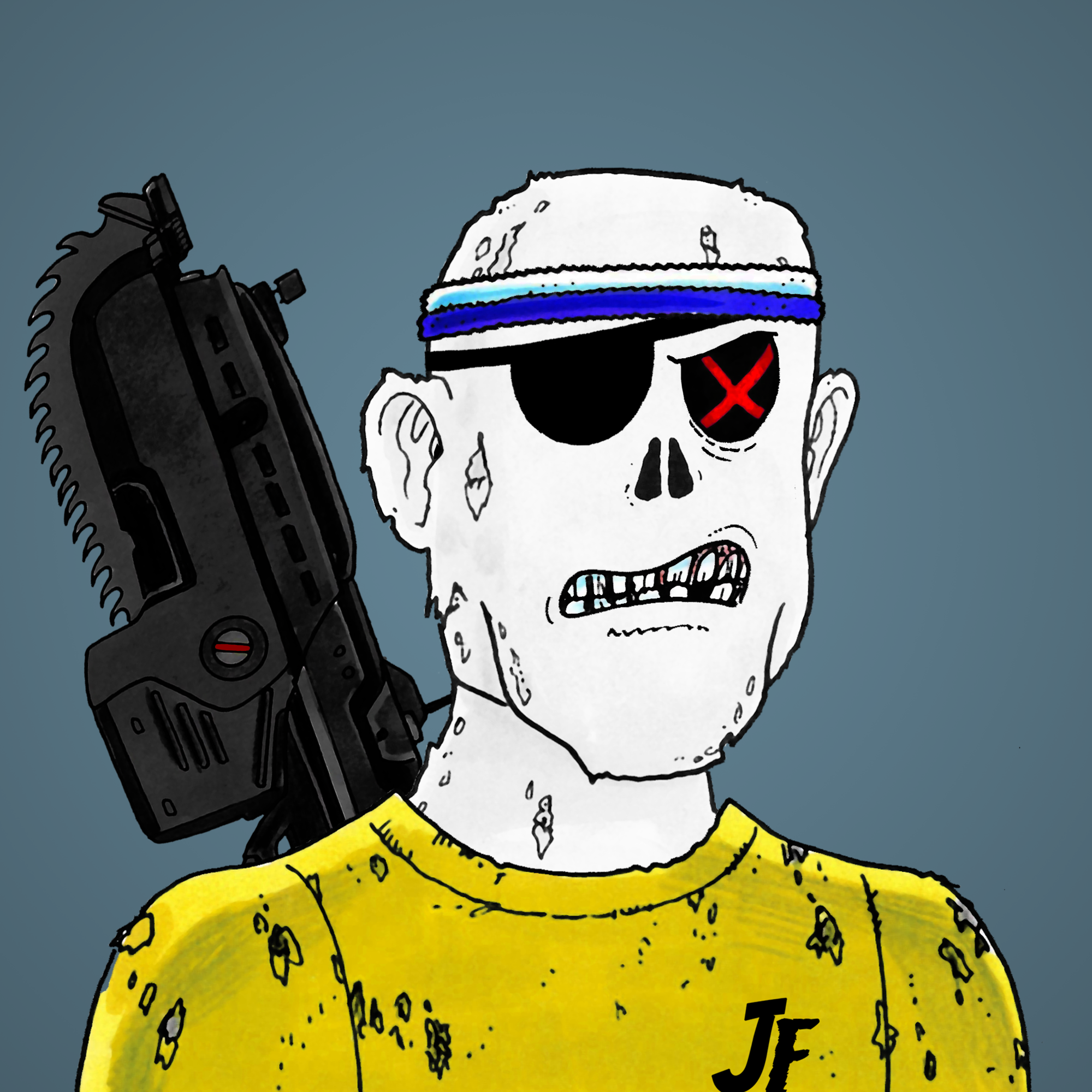 George Trosley - Jungle Freaks - Jungle Freak 2240 - NFT # 2240