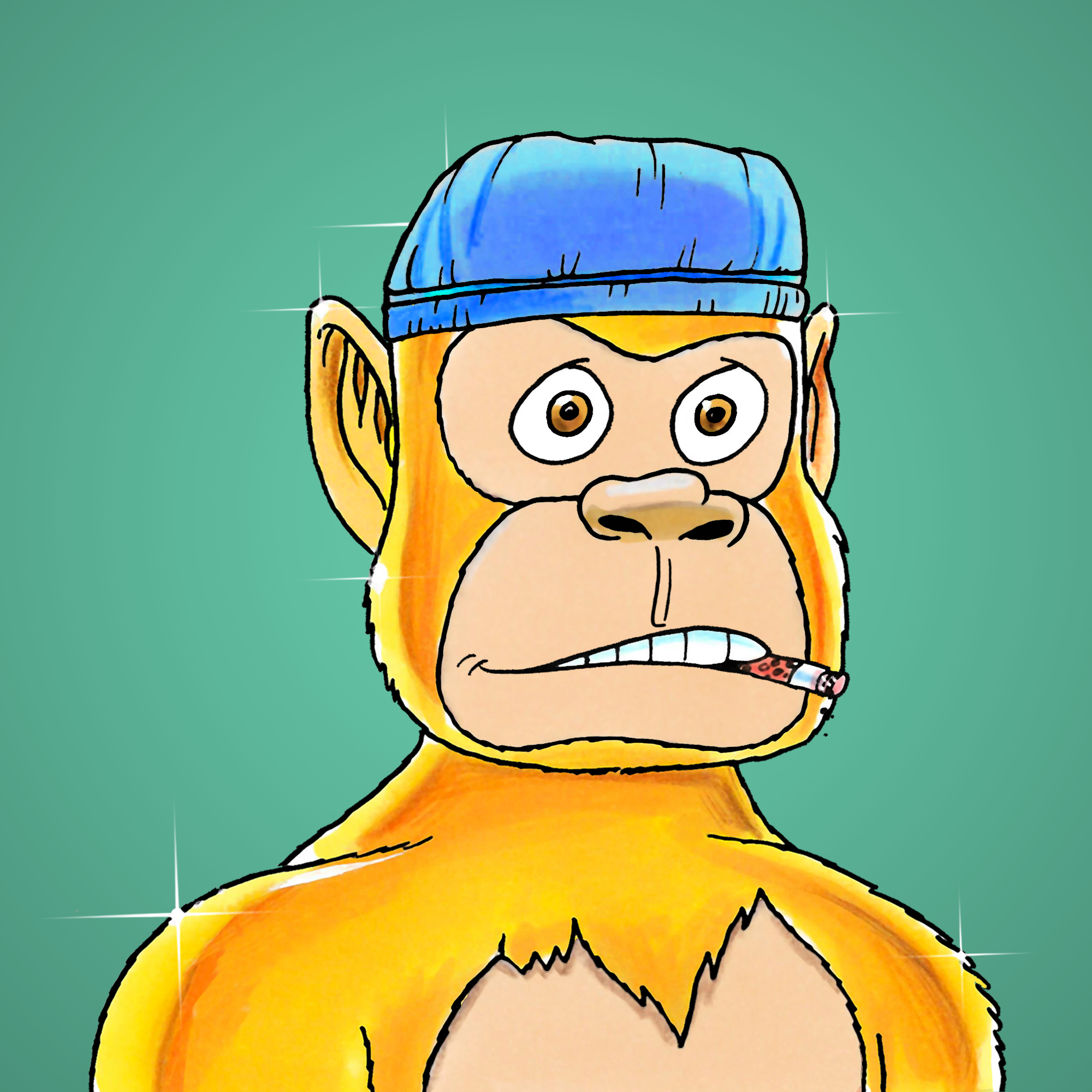 George Trosley - Jungle Freaks - Jungle Freak 2241 - NFT # 2241