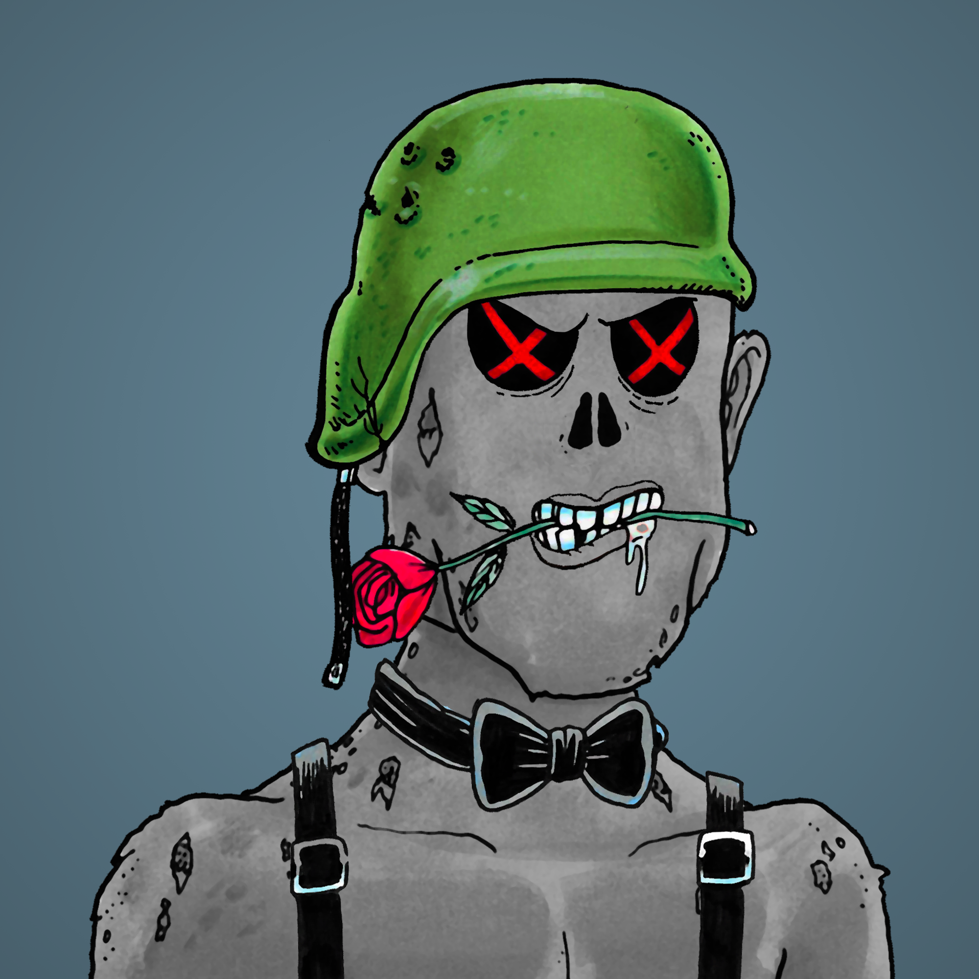 George Trosley - Jungle Freaks - Jungle Freak 2243 - NFT # 2243