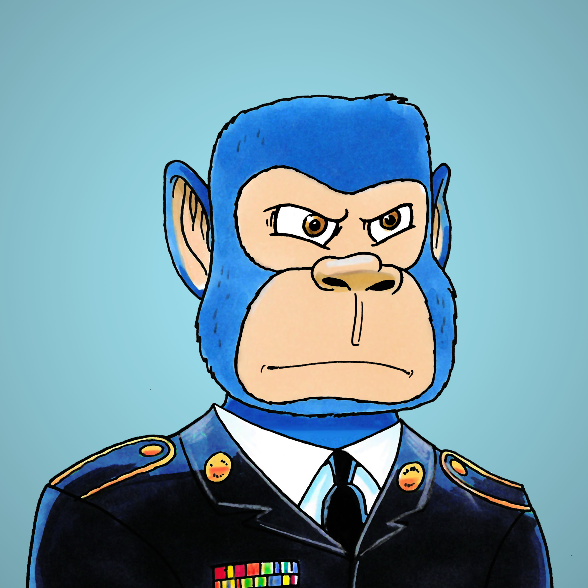 George Trosley - Jungle Freaks - Jungle Freak 2245 - NFT # 2245