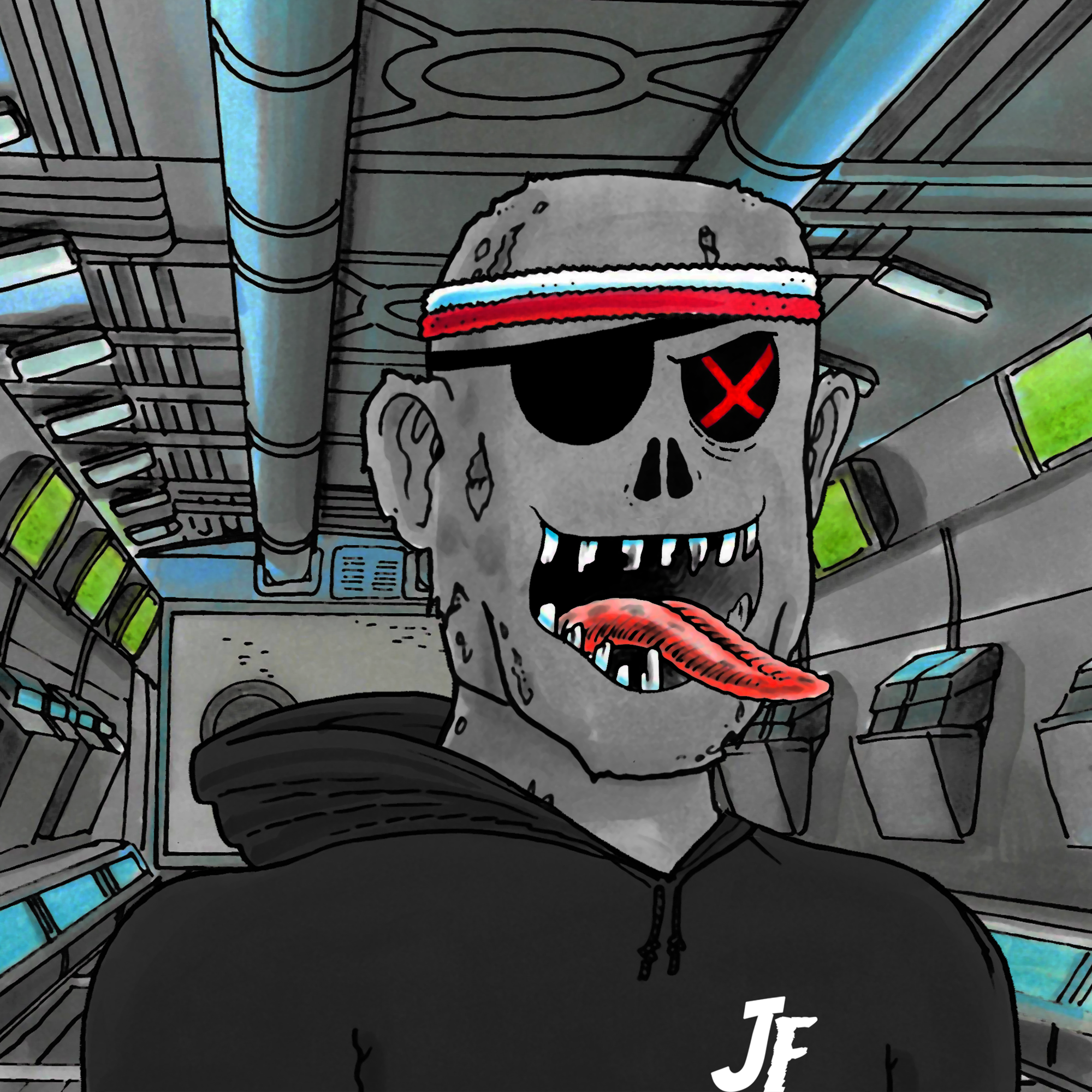 George Trosley - Jungle Freaks - Jungle Freak 225 - NFT # 225