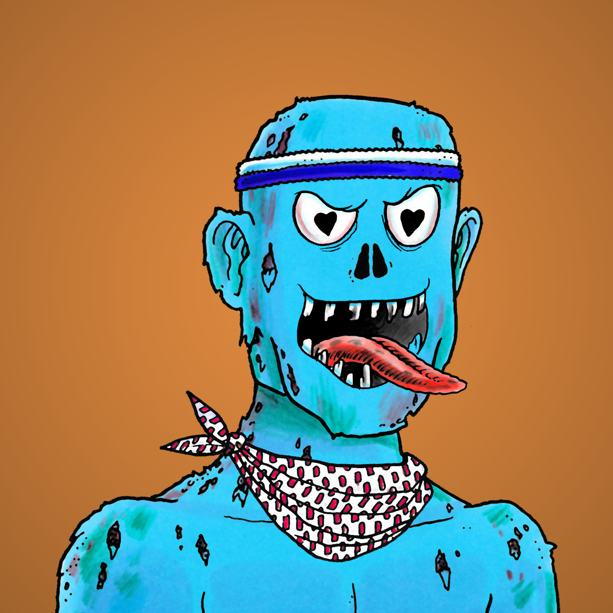 George Trosley - Jungle Freaks - Jungle Freak 2251 - NFT # 2251