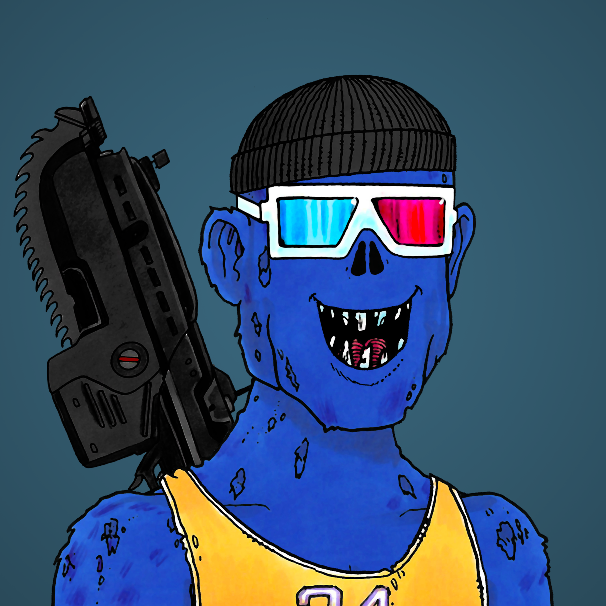 George Trosley - Jungle Freaks - Jungle Freak 226 - NFT # 226